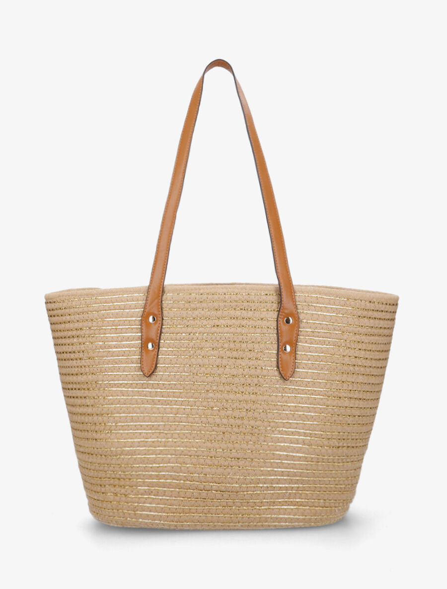 Sac cabas Eugénie - Sable - 5