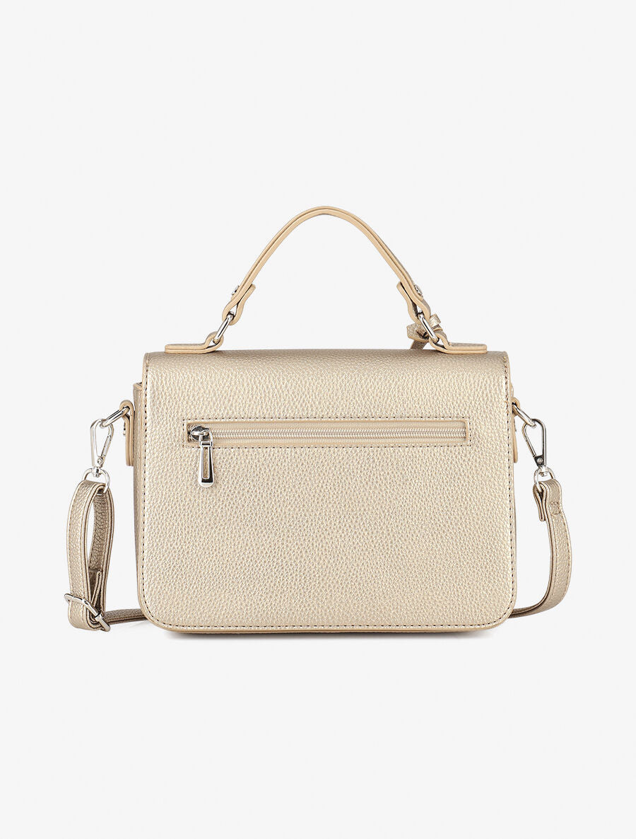 Sac à main Cléo - Taupe nacré - 2