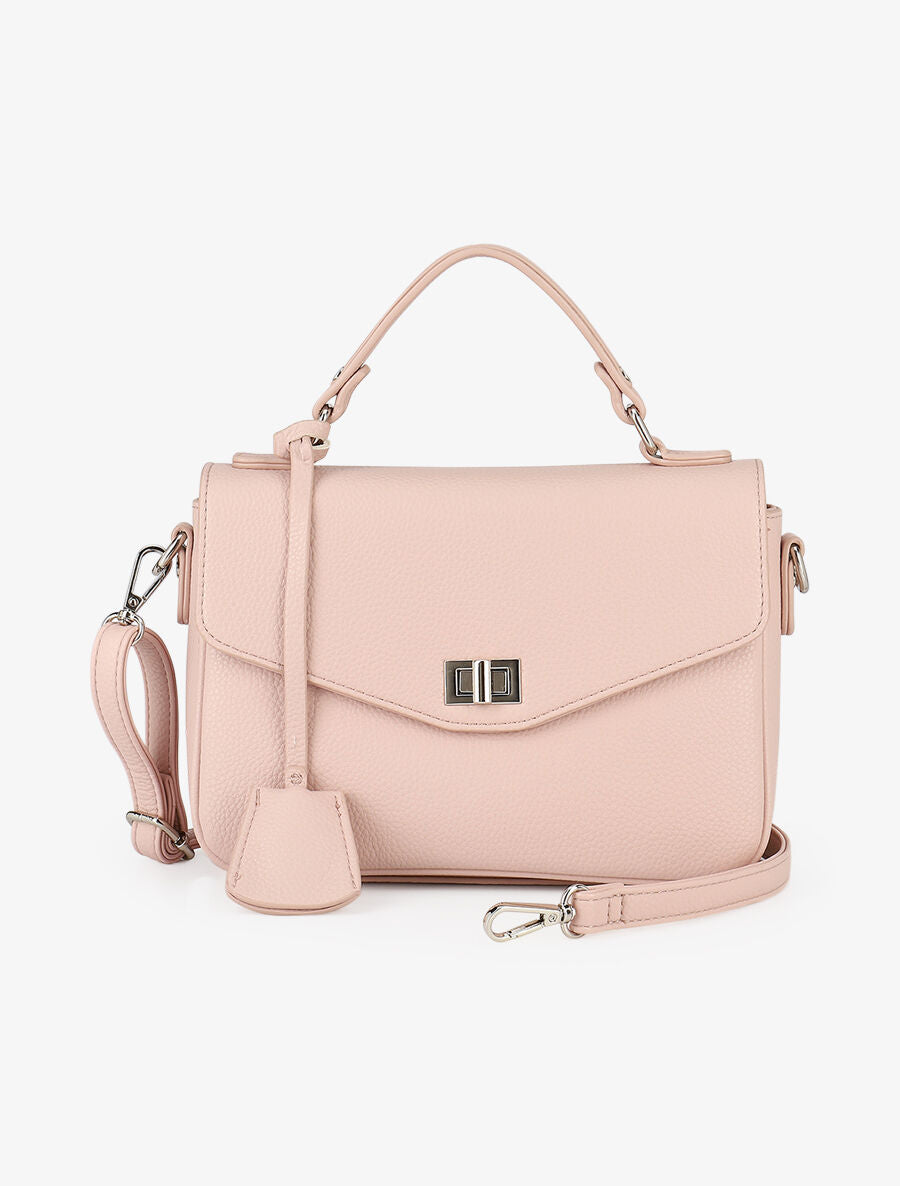 Sac à main Cléo - Rose - 1