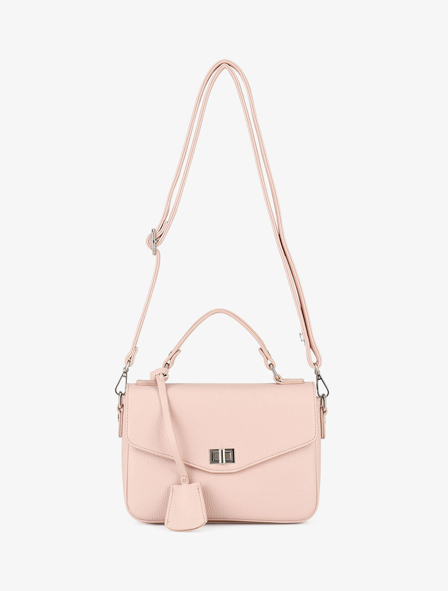 Sac à main Cléo - Rose - 3