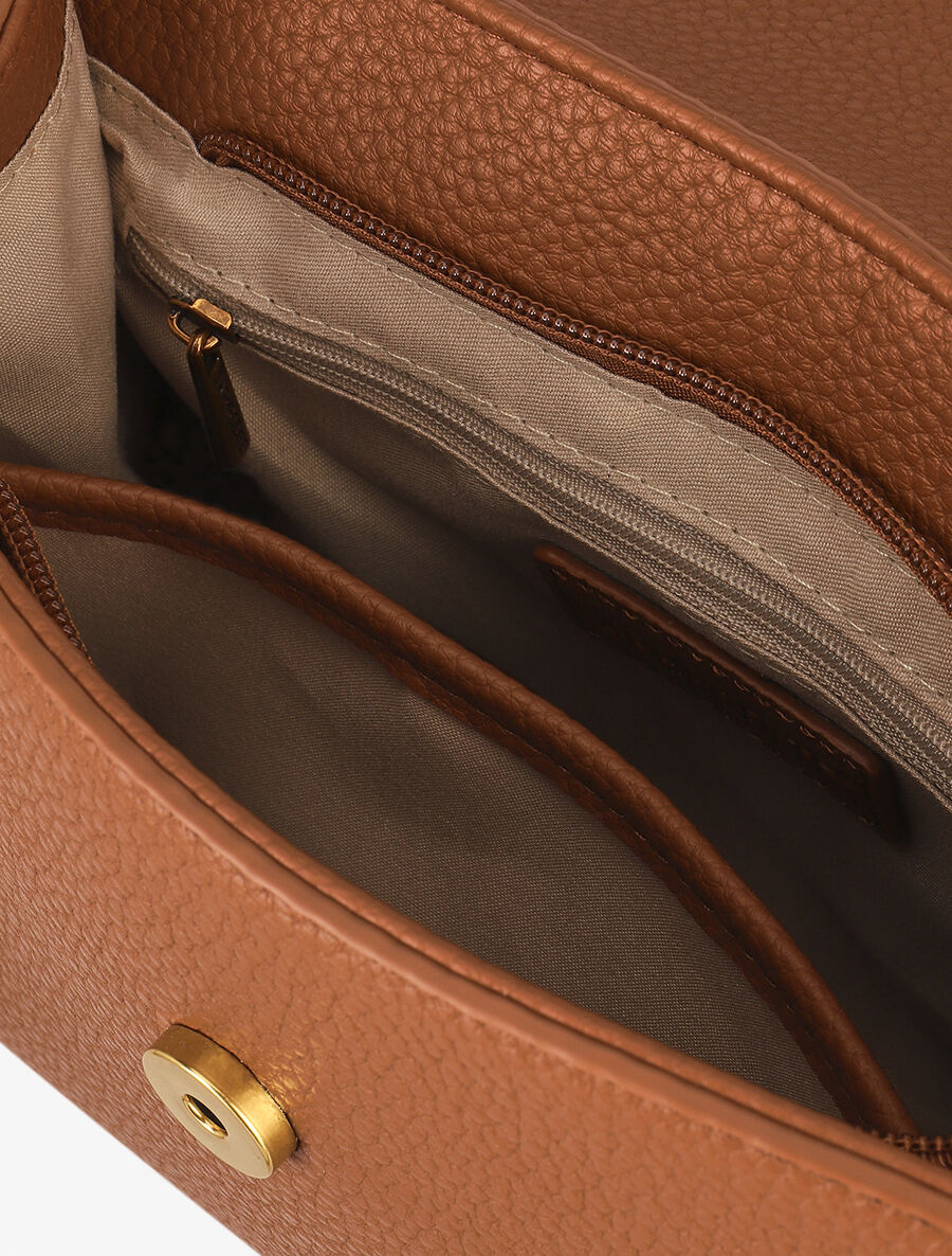 Sac besace Claudia - Camel - 4