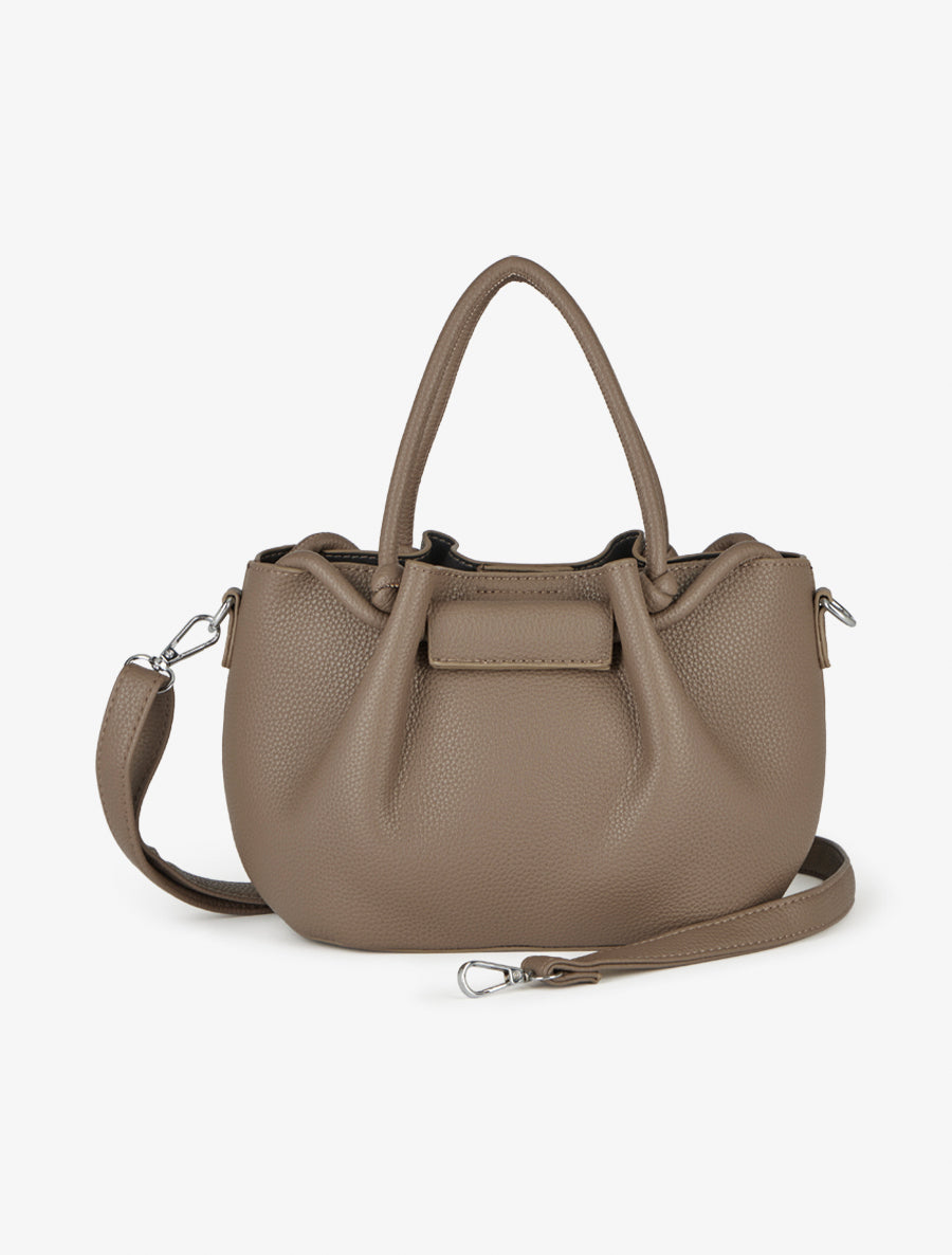 Sac besace Blanche - Taupe -