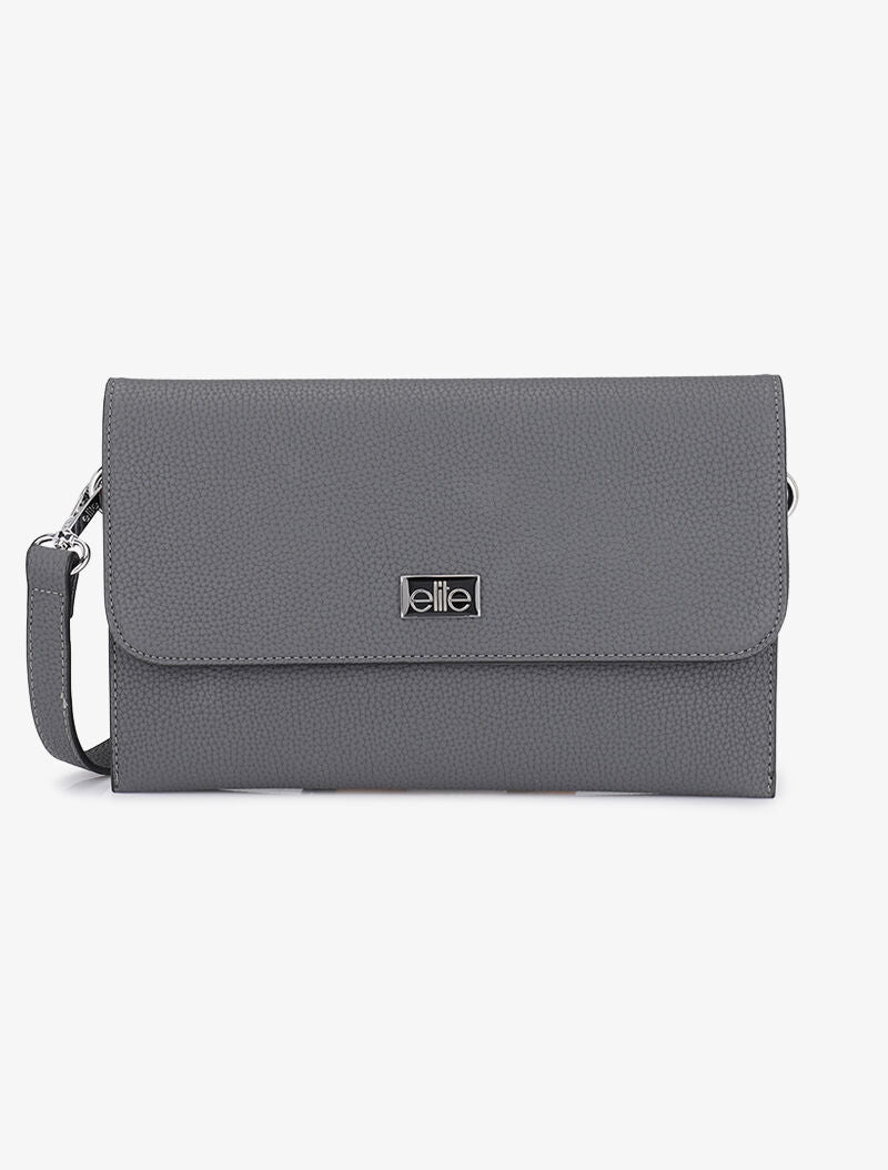 Pochette enveloppe Margot - Gris foncé - 1