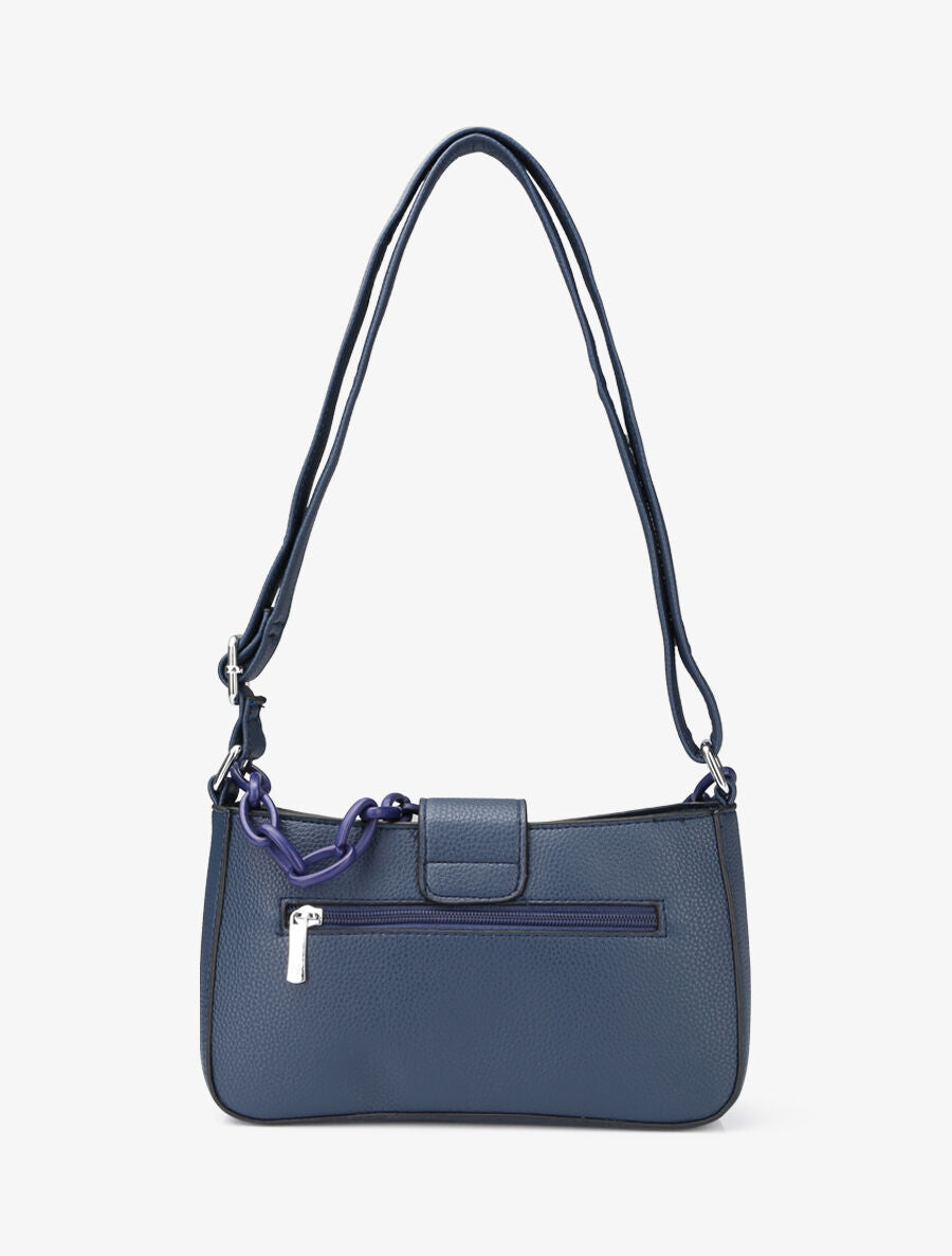 Sac besace Amandine - Marine - 3