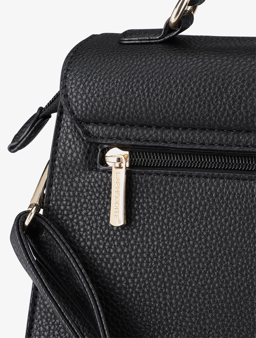 Sac besace Anémone - Noir - 4