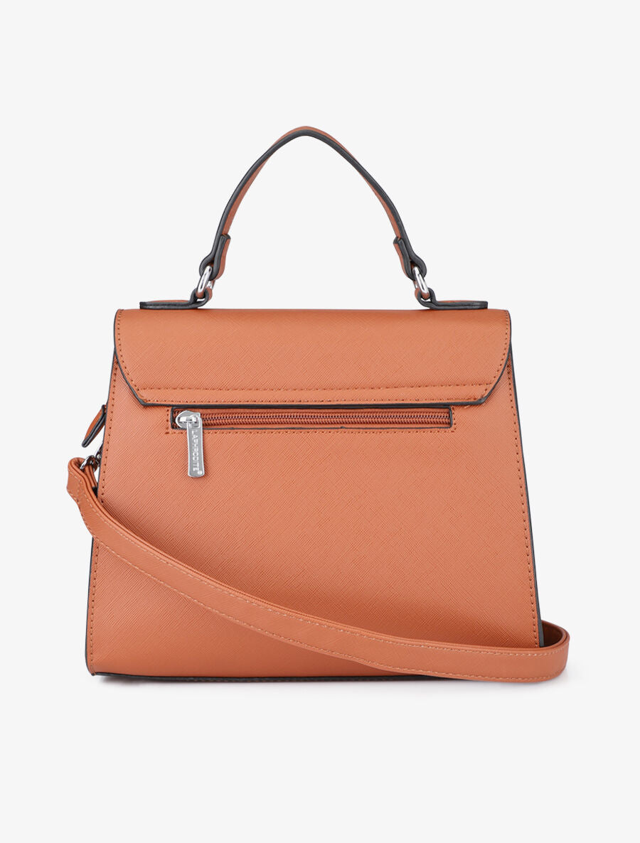 Sac besace Clarence - Camel - 3