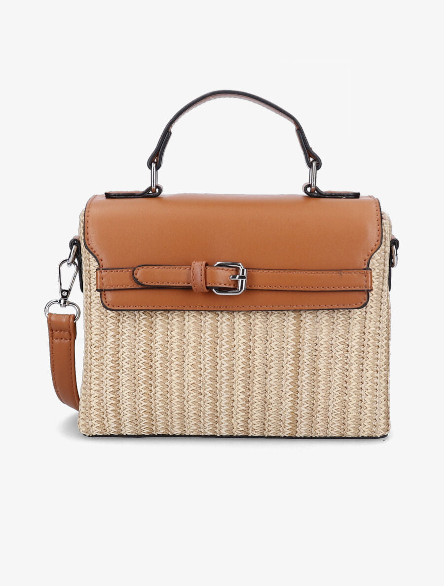 Sac besace Mylène - Camel - 1