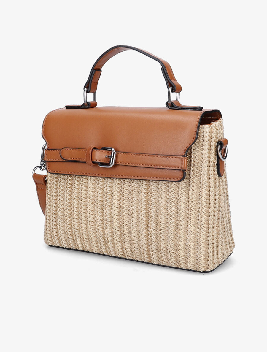 Sac besace Mylène - Camel - 2