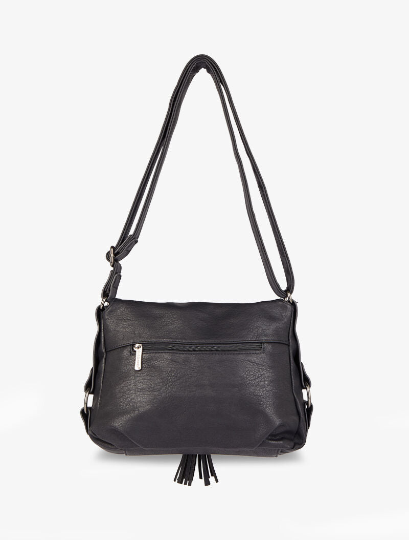 Sac besace Aline - Noir - 3