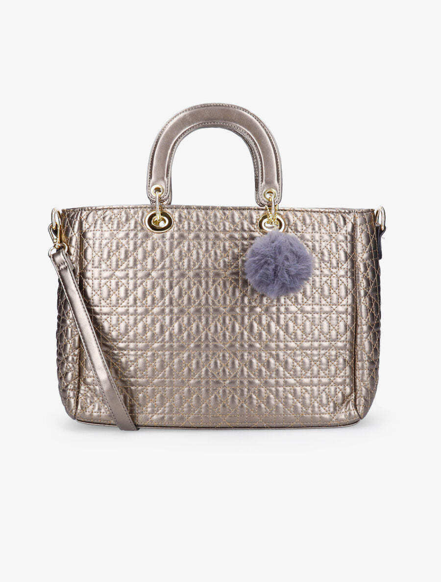 Sac cabas Mathilde - Or clair - 1