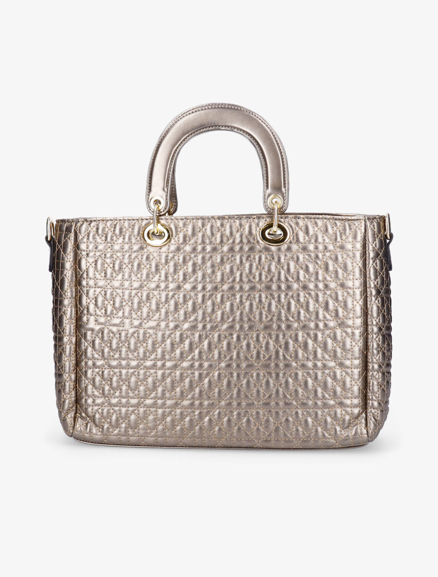 Sac cabas Mathilde - Or clair - 3