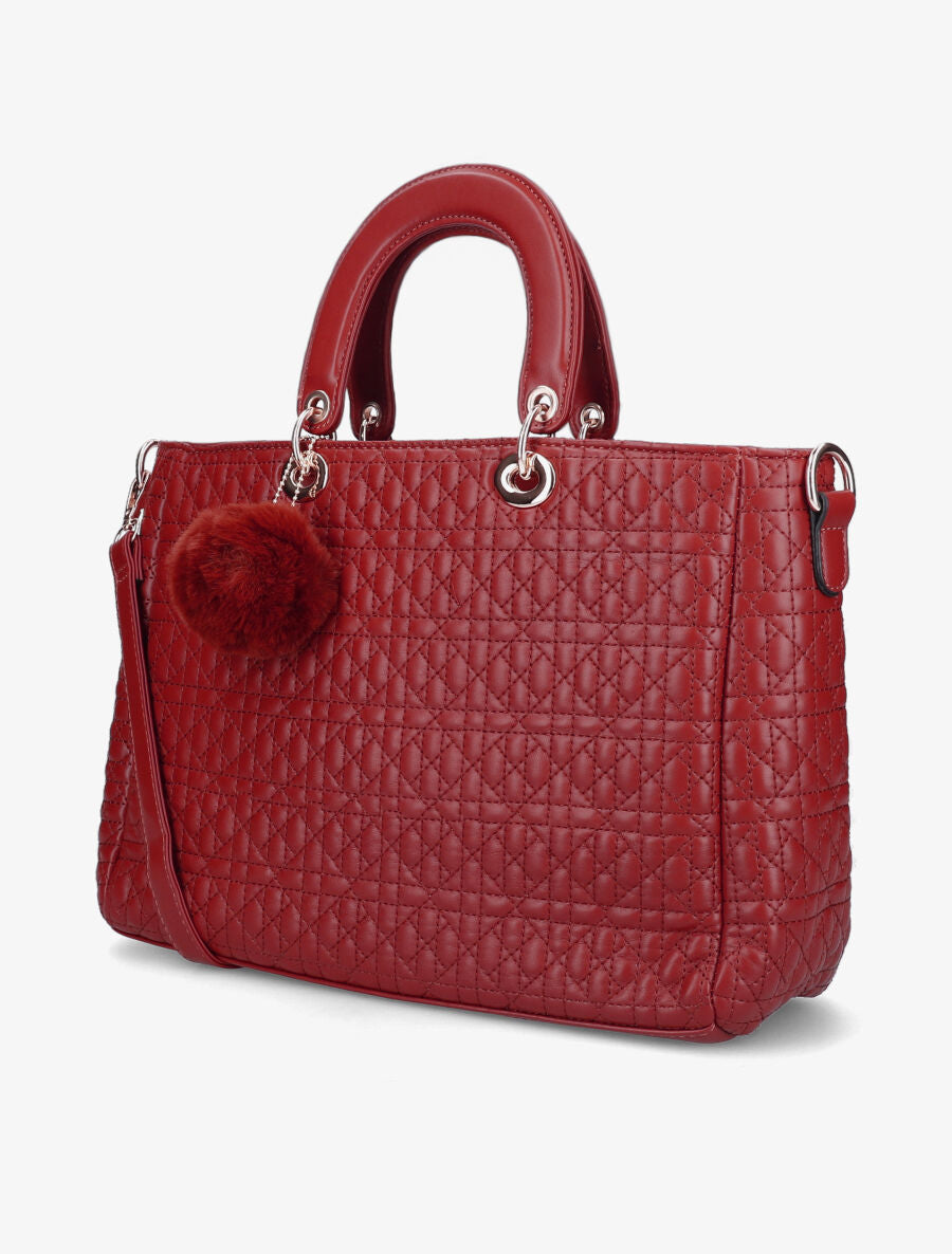 Sac cabas Mathilde - Rouge - 2