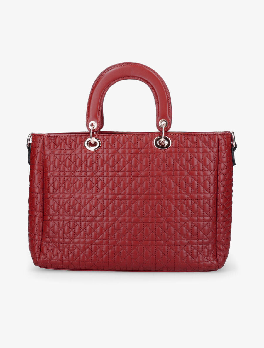 Sac cabas Mathilde - Rouge - 3
