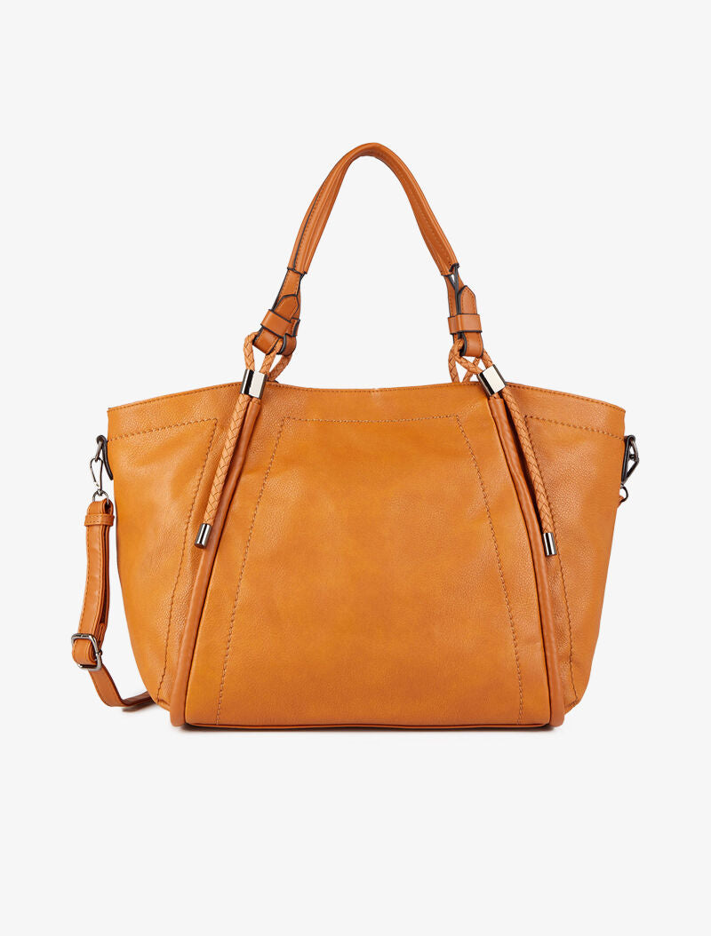 Sac cabas Marlène - Camel - 1