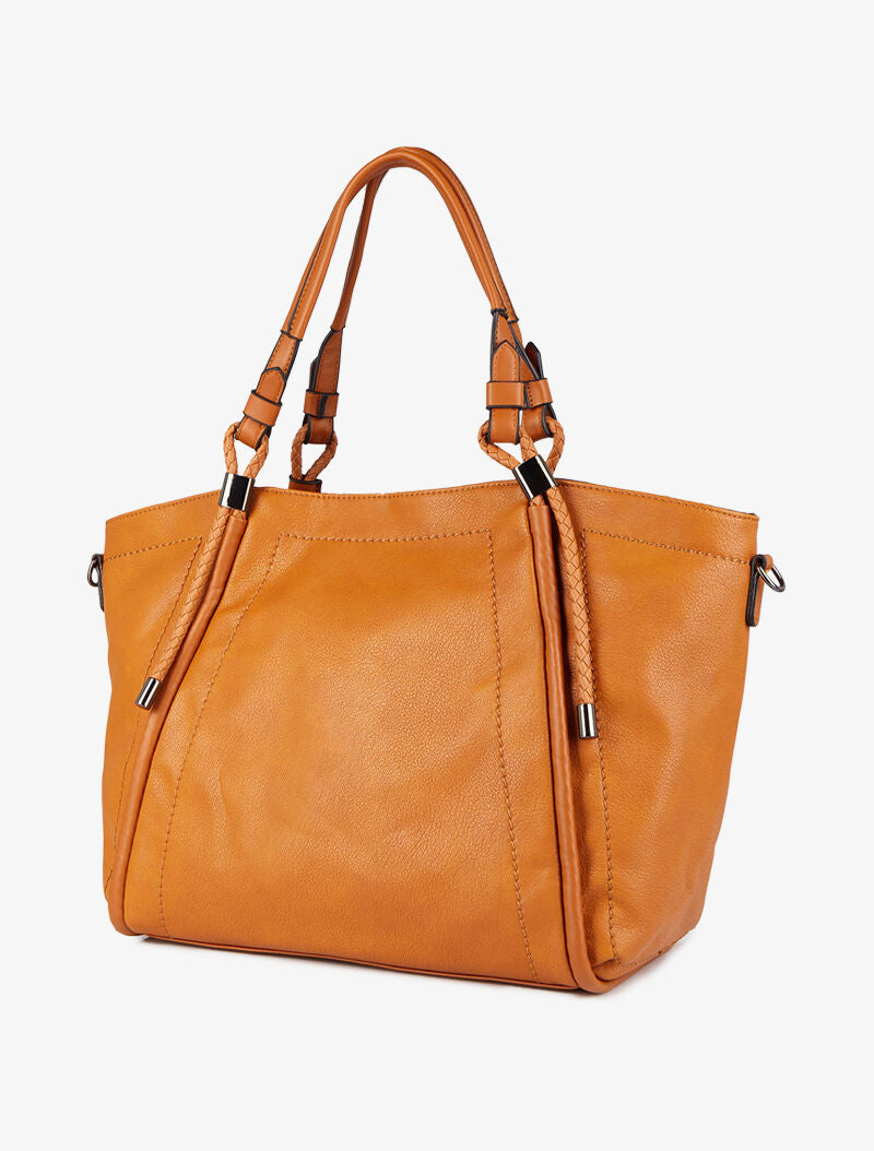 Sac cabas Marlène - Camel - 2