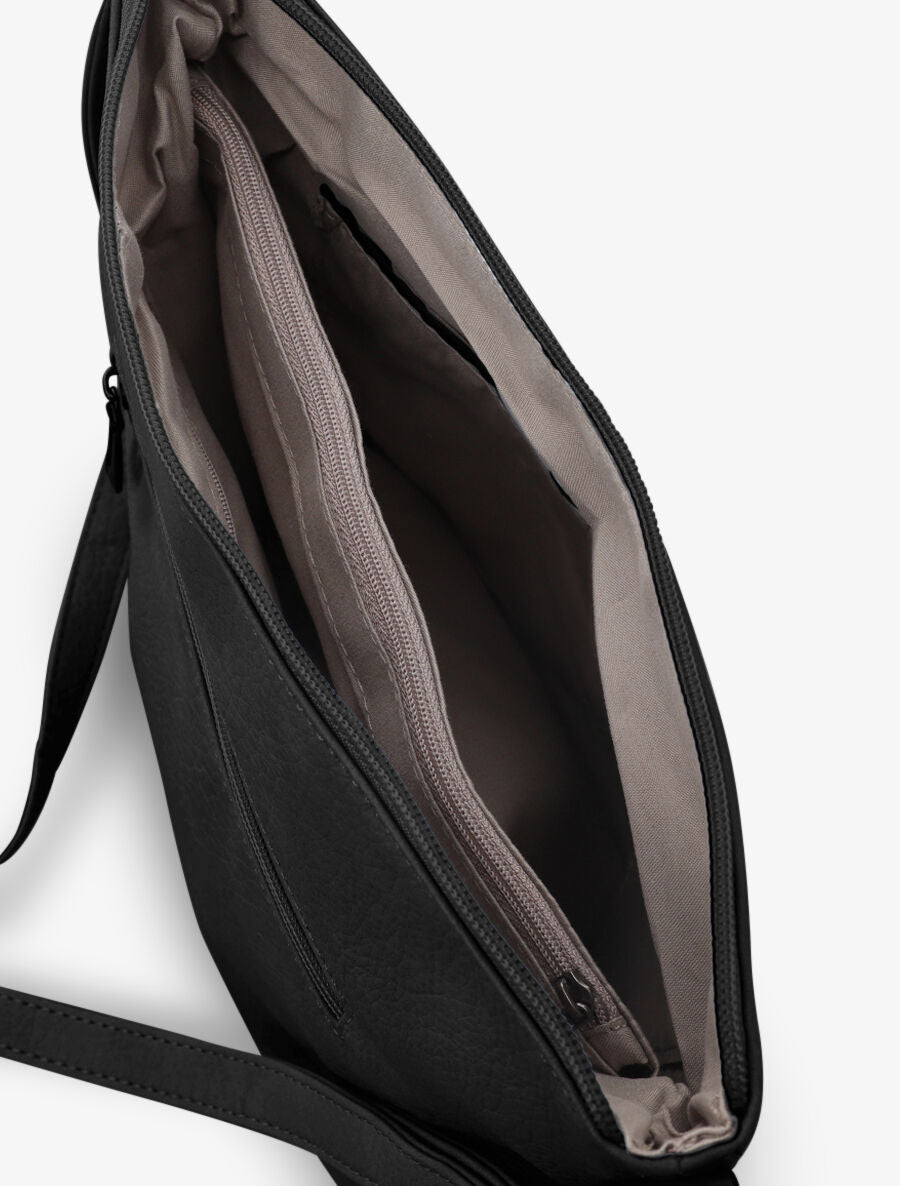 Sac besace Irena - Noir - 4