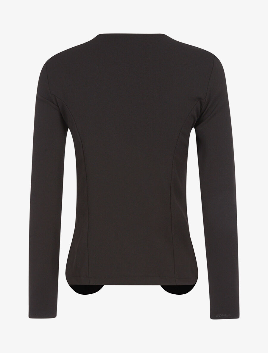 Veste poches à double zips - noir - 2