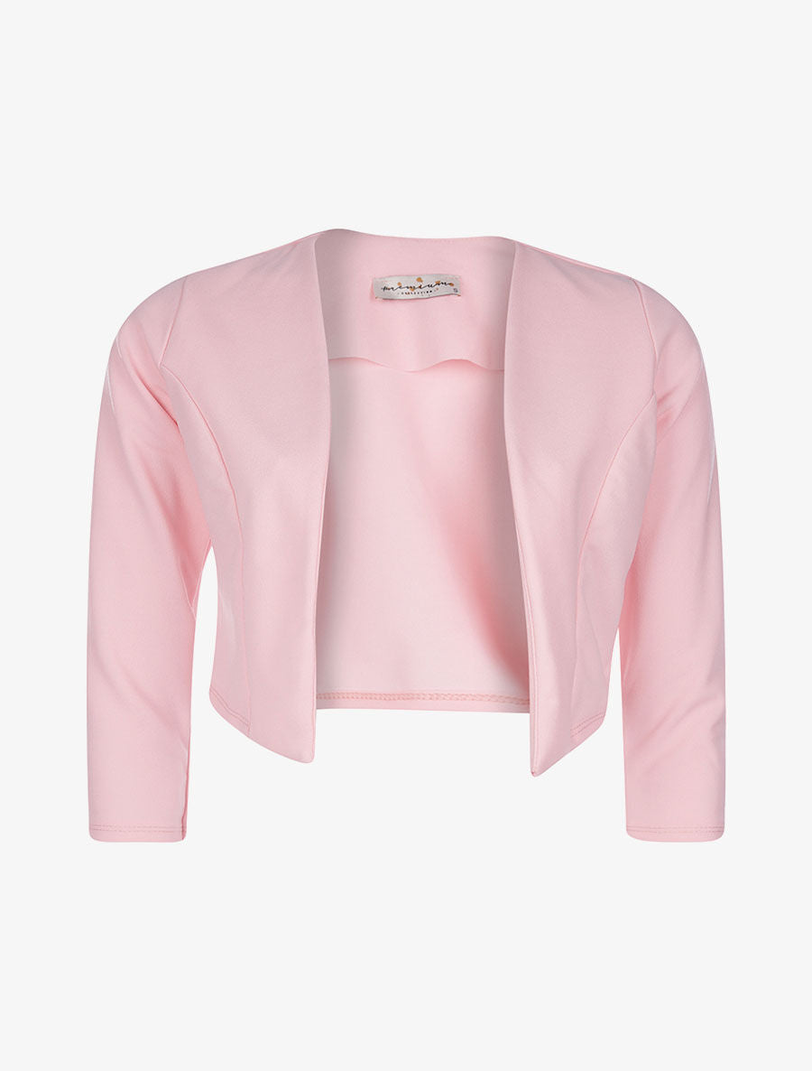 Boléro basic uni - rose - 3