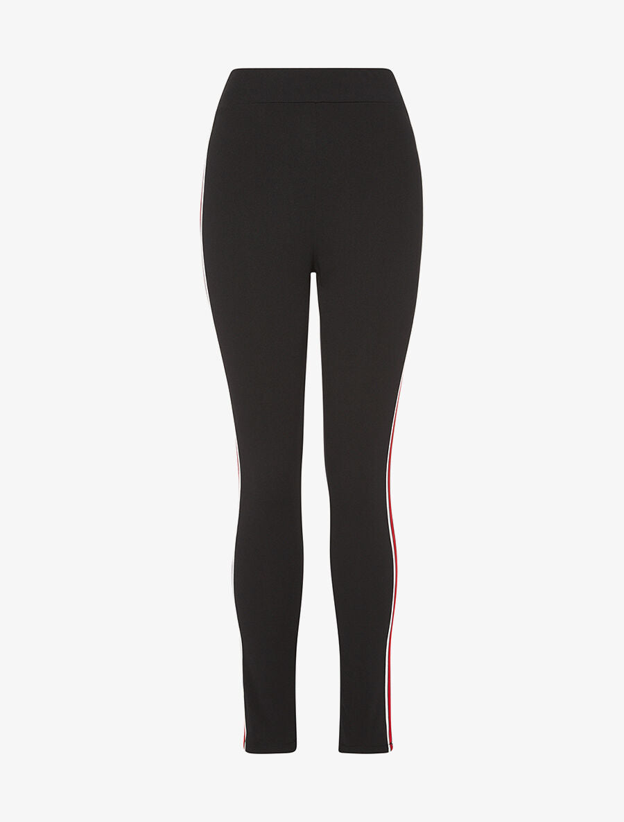 Legging bandes sport - noir - 4