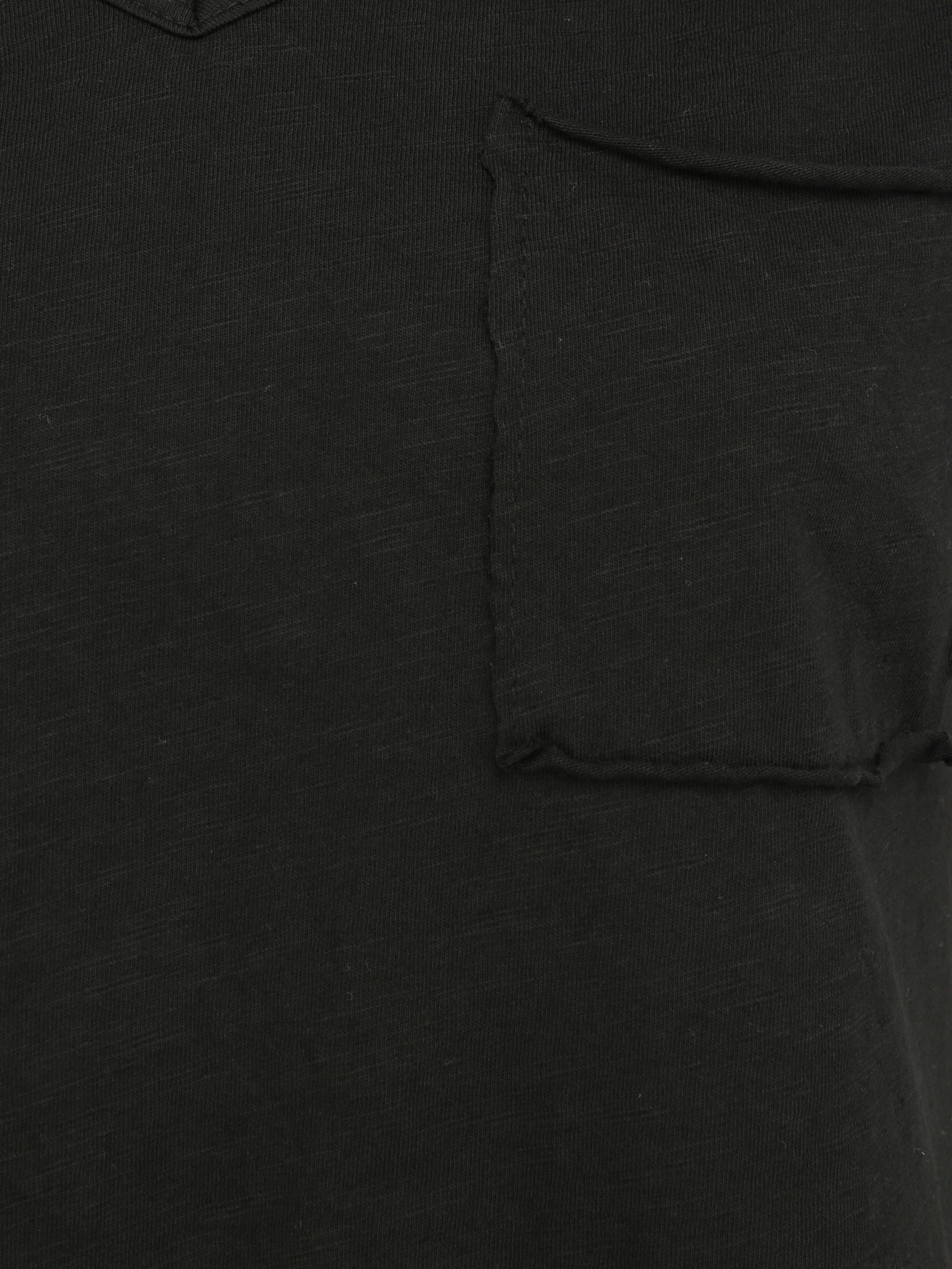 T-shirt droit uni manches courtes - Noir - 3