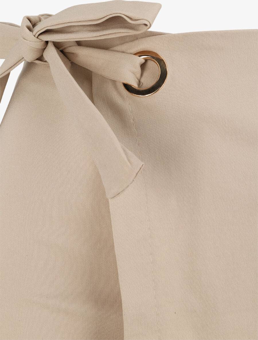Short style jupe à taille élastiquée - Beige - 3