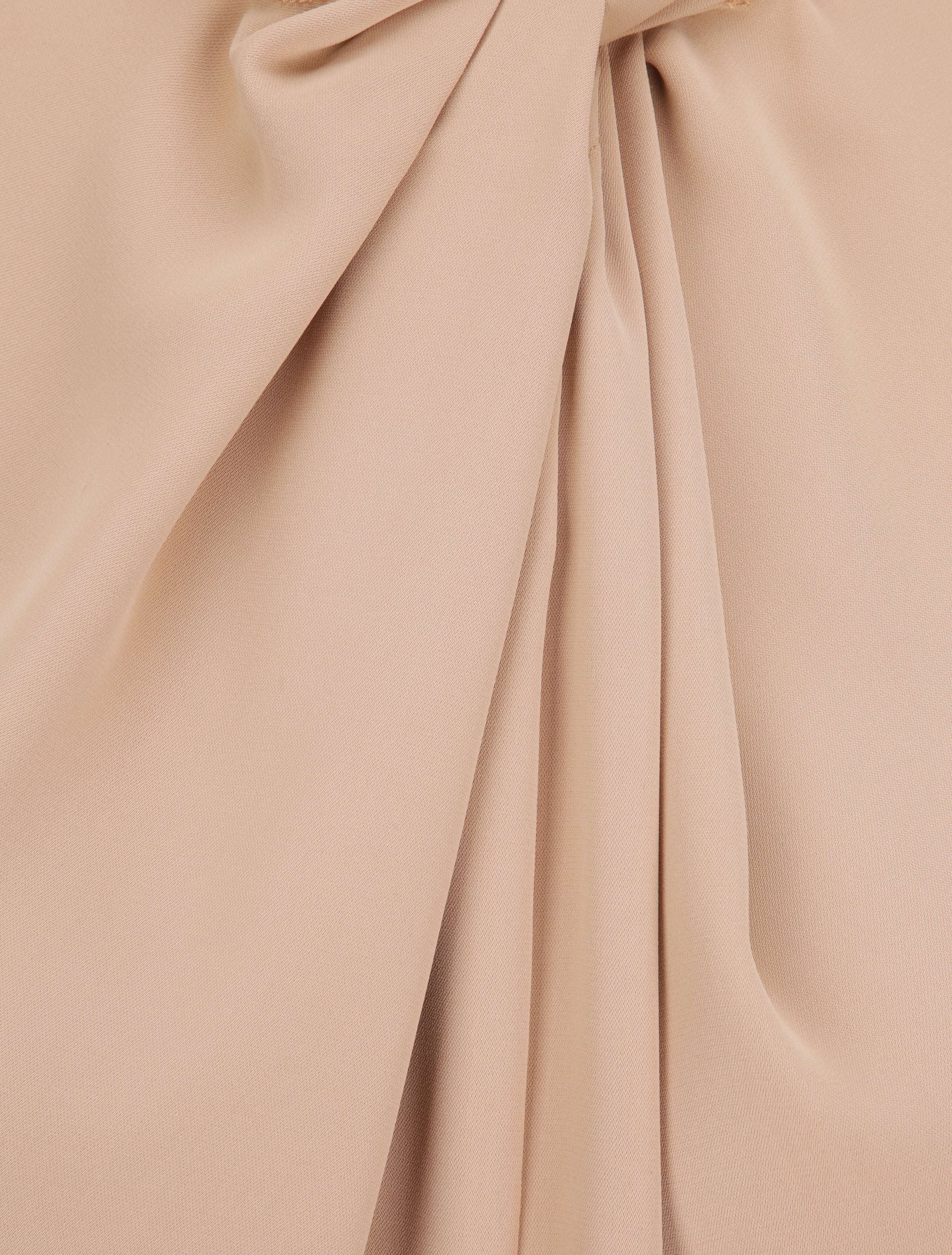 Top à col montant entrelacé - Beige - 3