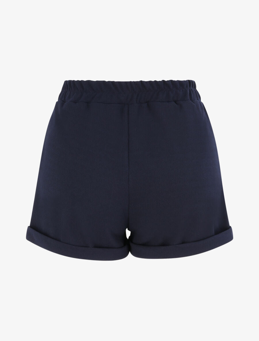 Mini short à revers - Marine - 2