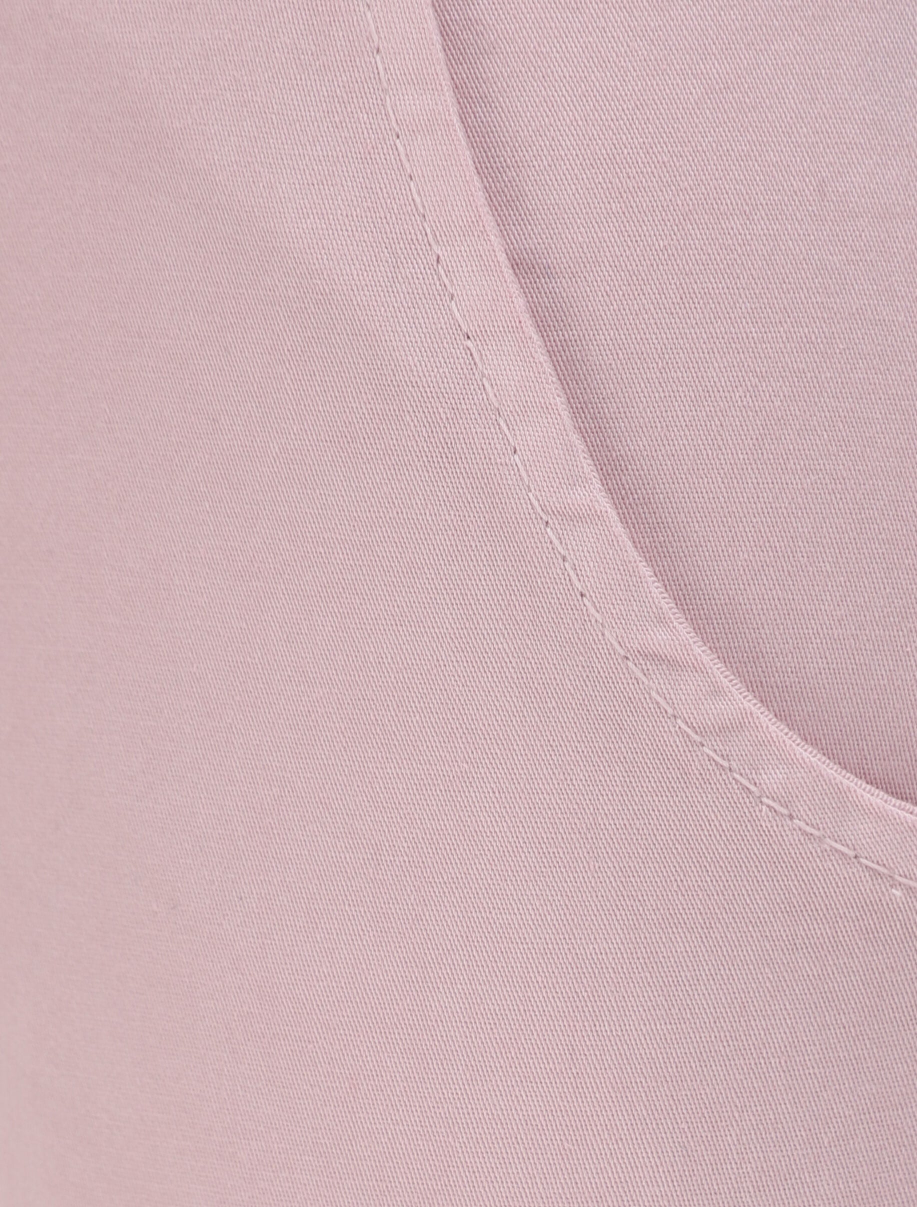 Pantalon droit taille haute froncée - Rose - 3