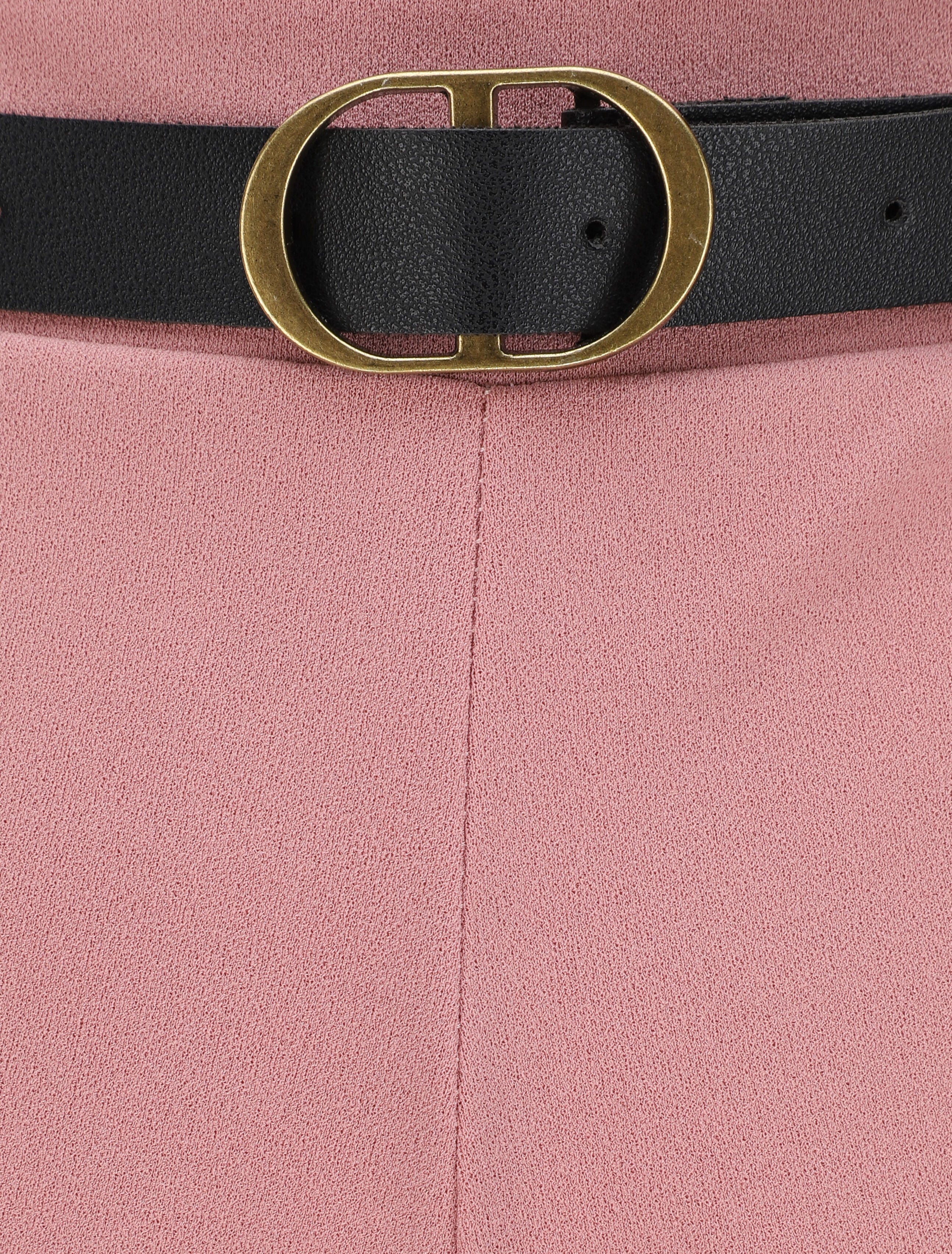 Short fluide évasé - Rose - 3