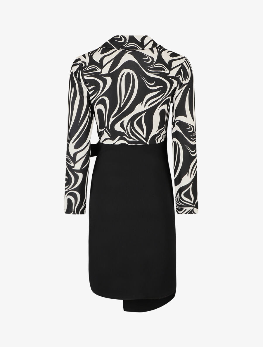 Robe portefeuille trompe-l&