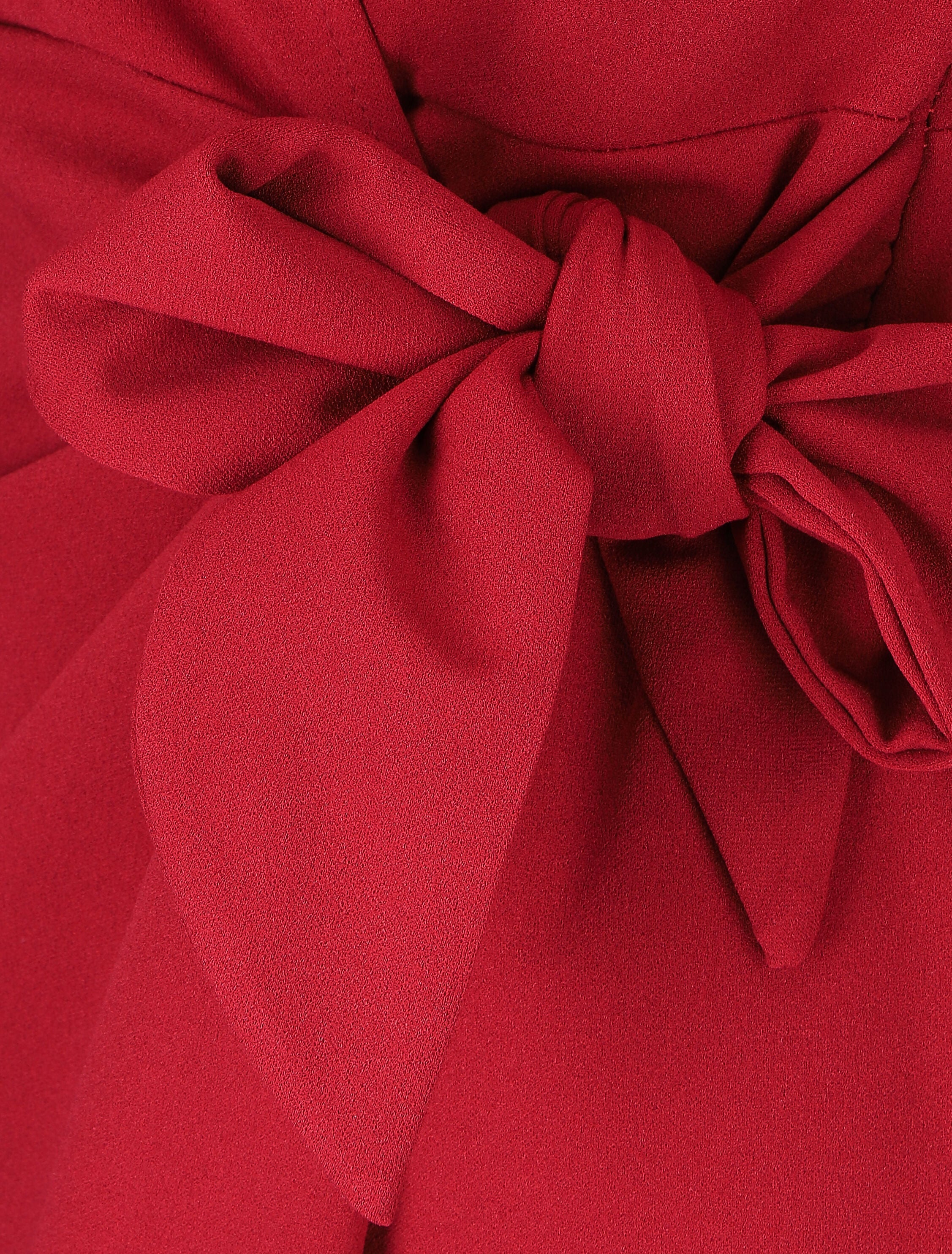 Robe unie portefeuille trompe-l&