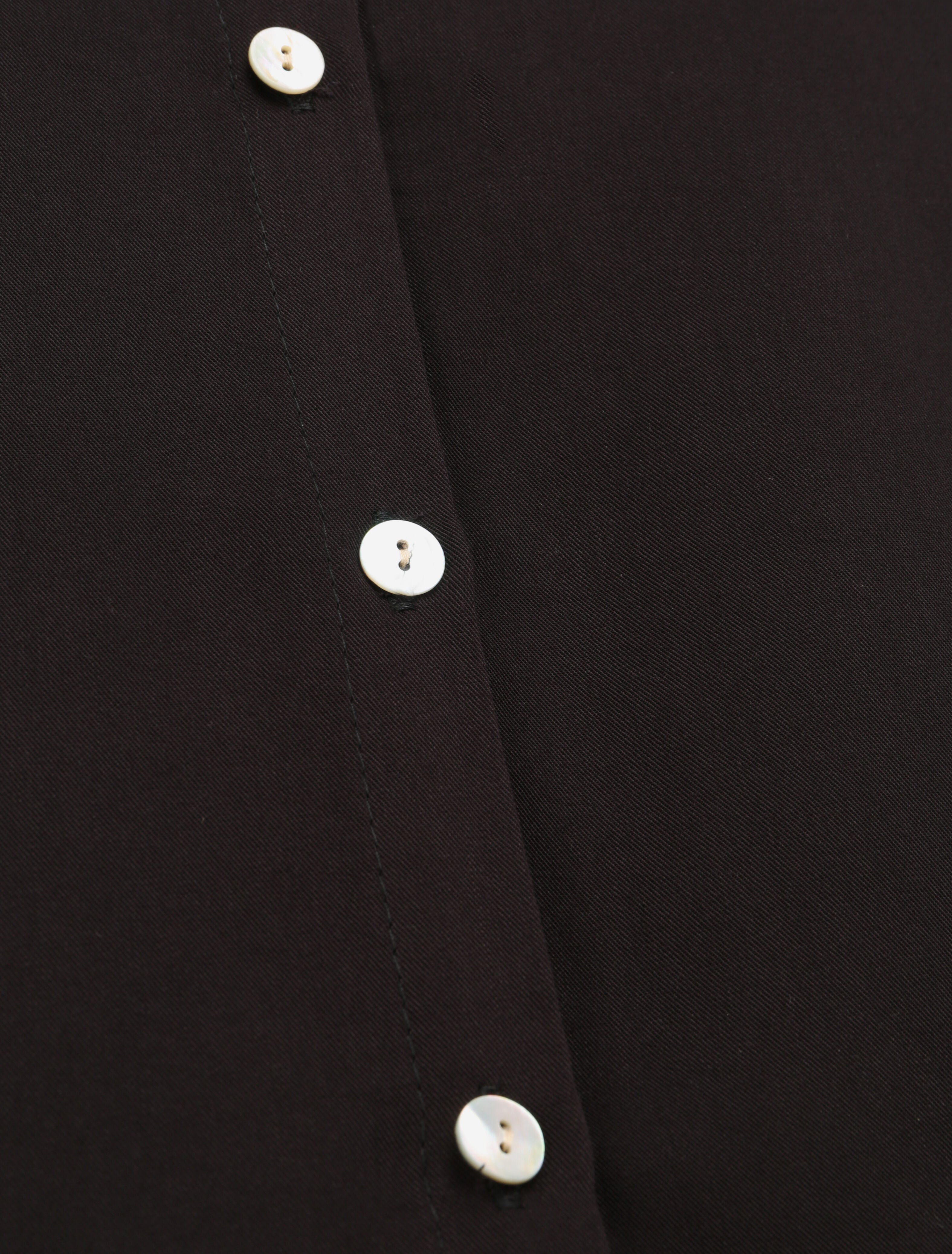 Top à dos boutonné - Noir - 3
