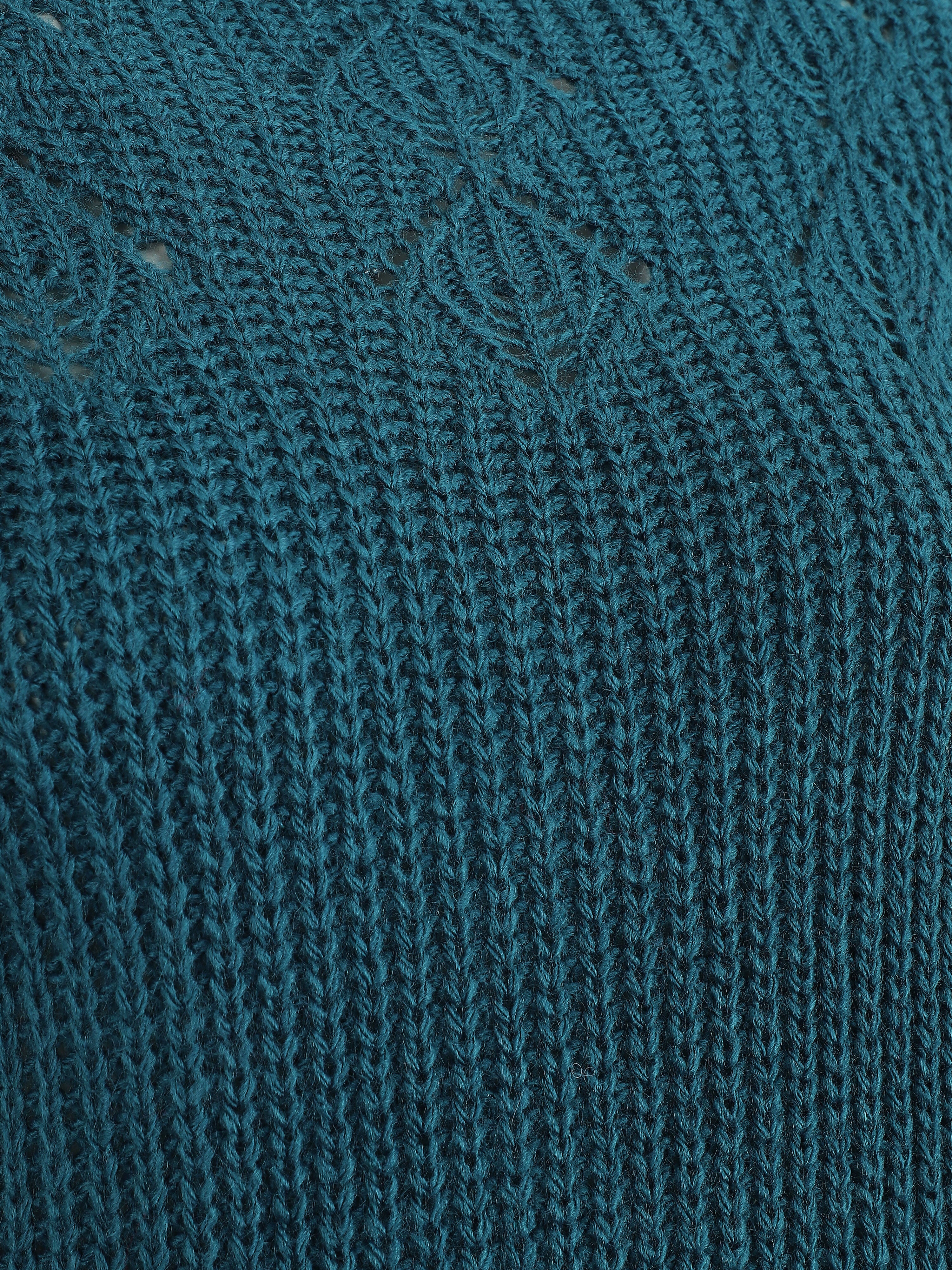 Pull long uni - Bleu canard - 3