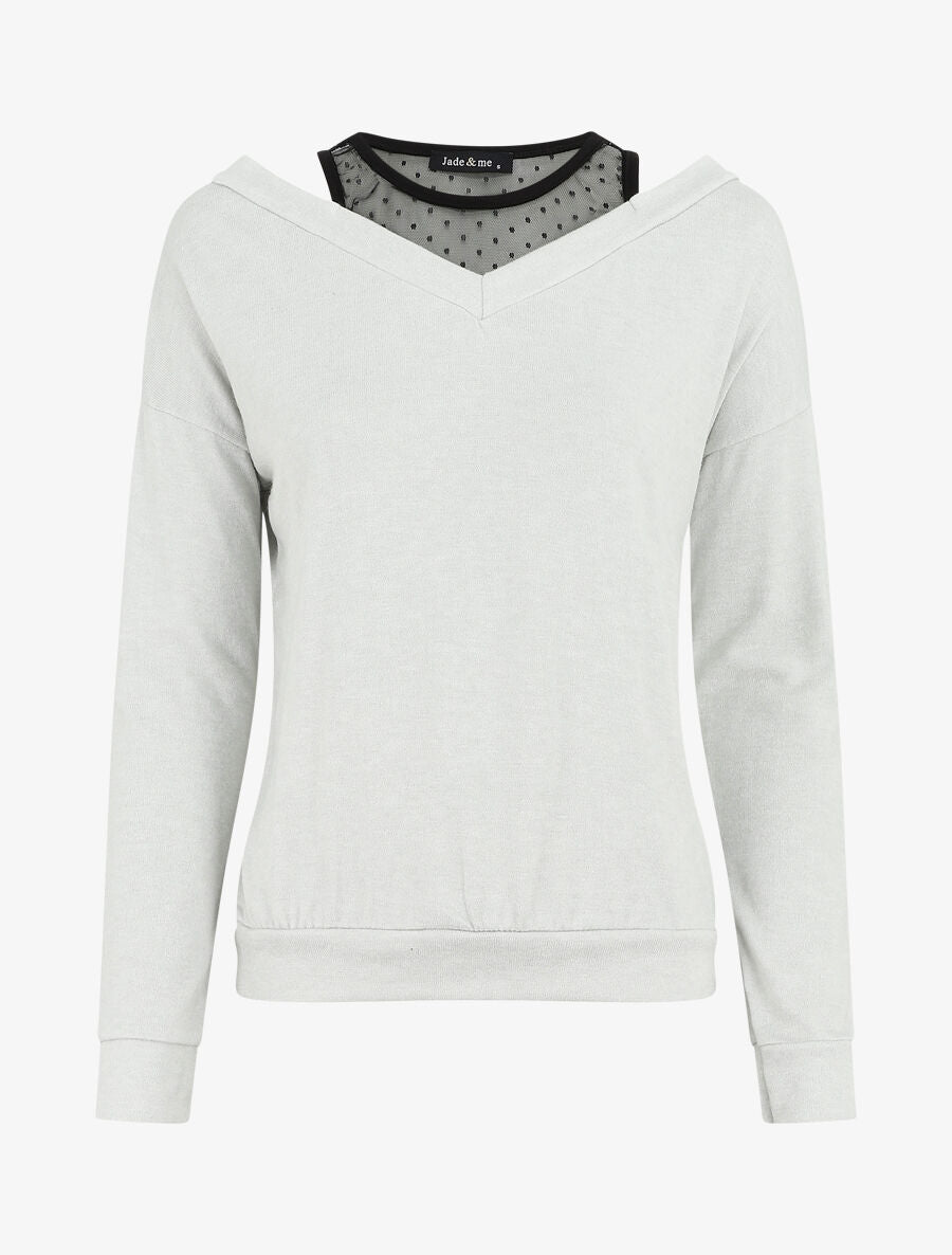 Pull bardot trompe l&