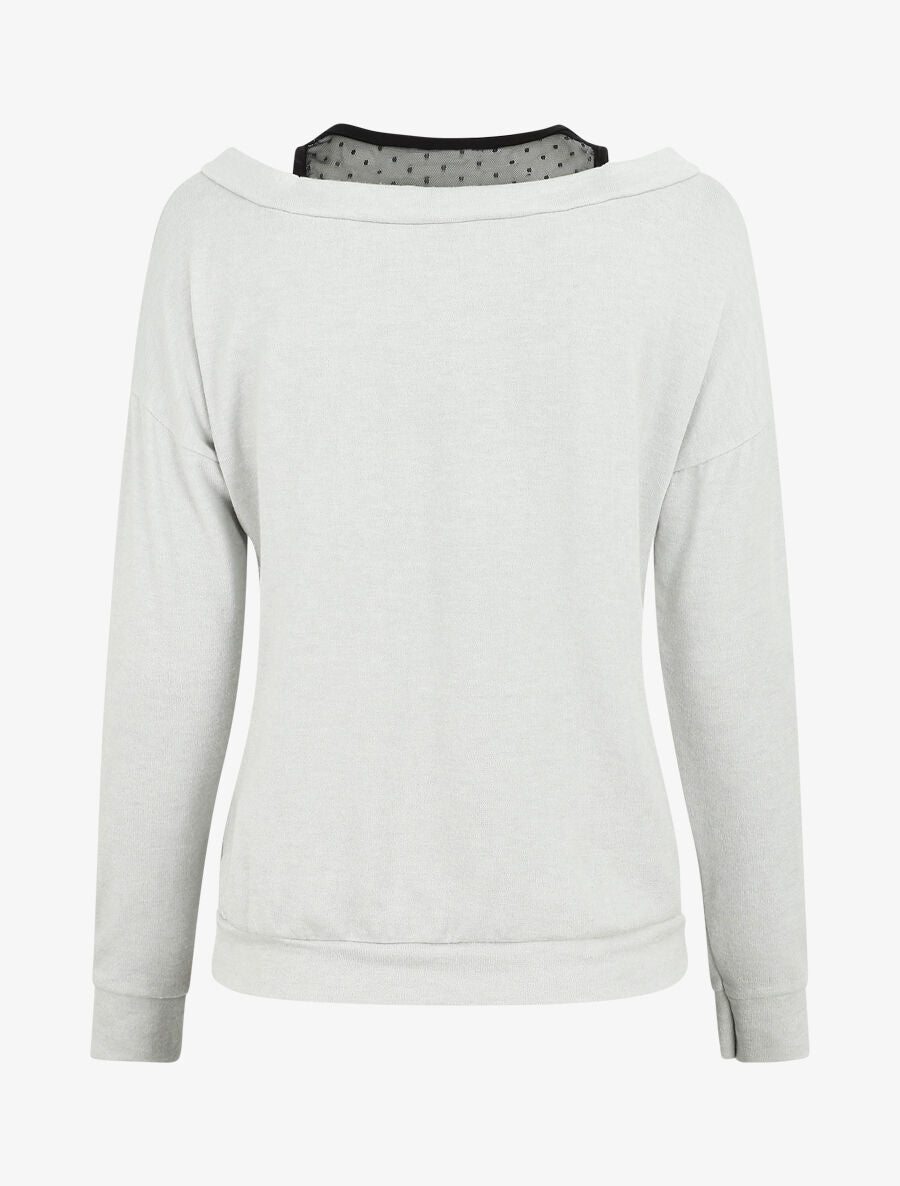 Pull bardot trompe l&