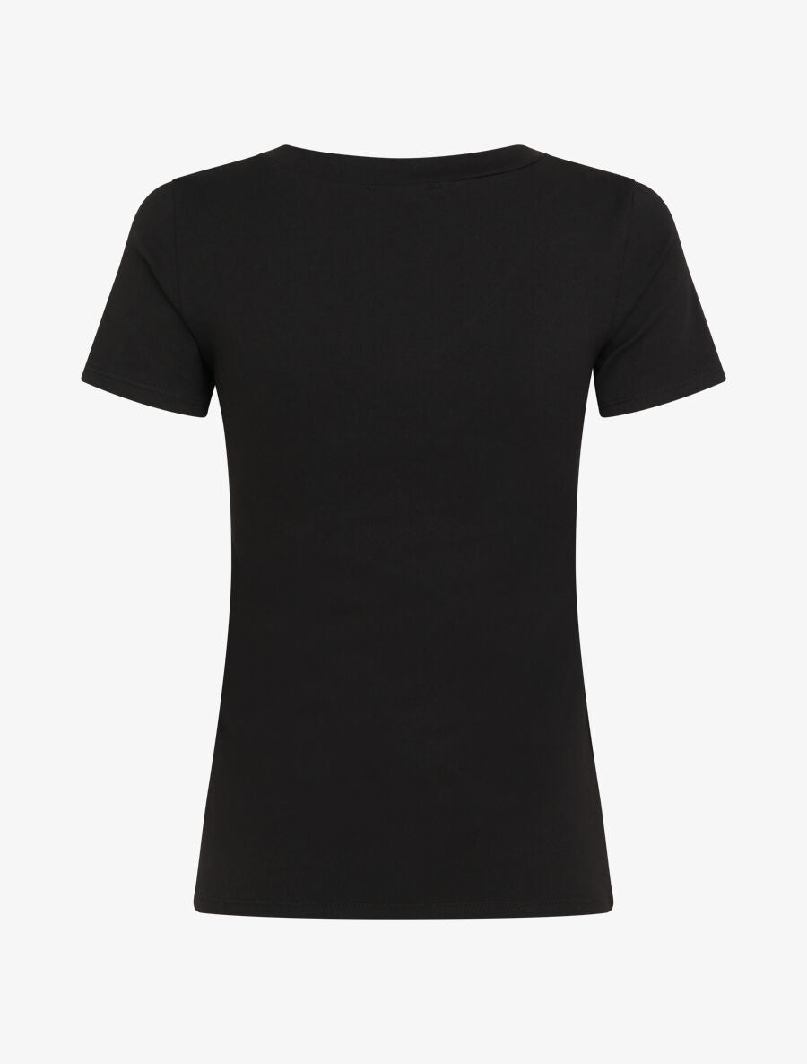 T-shirt slim à flocage dreamcatcher - Noir - 2