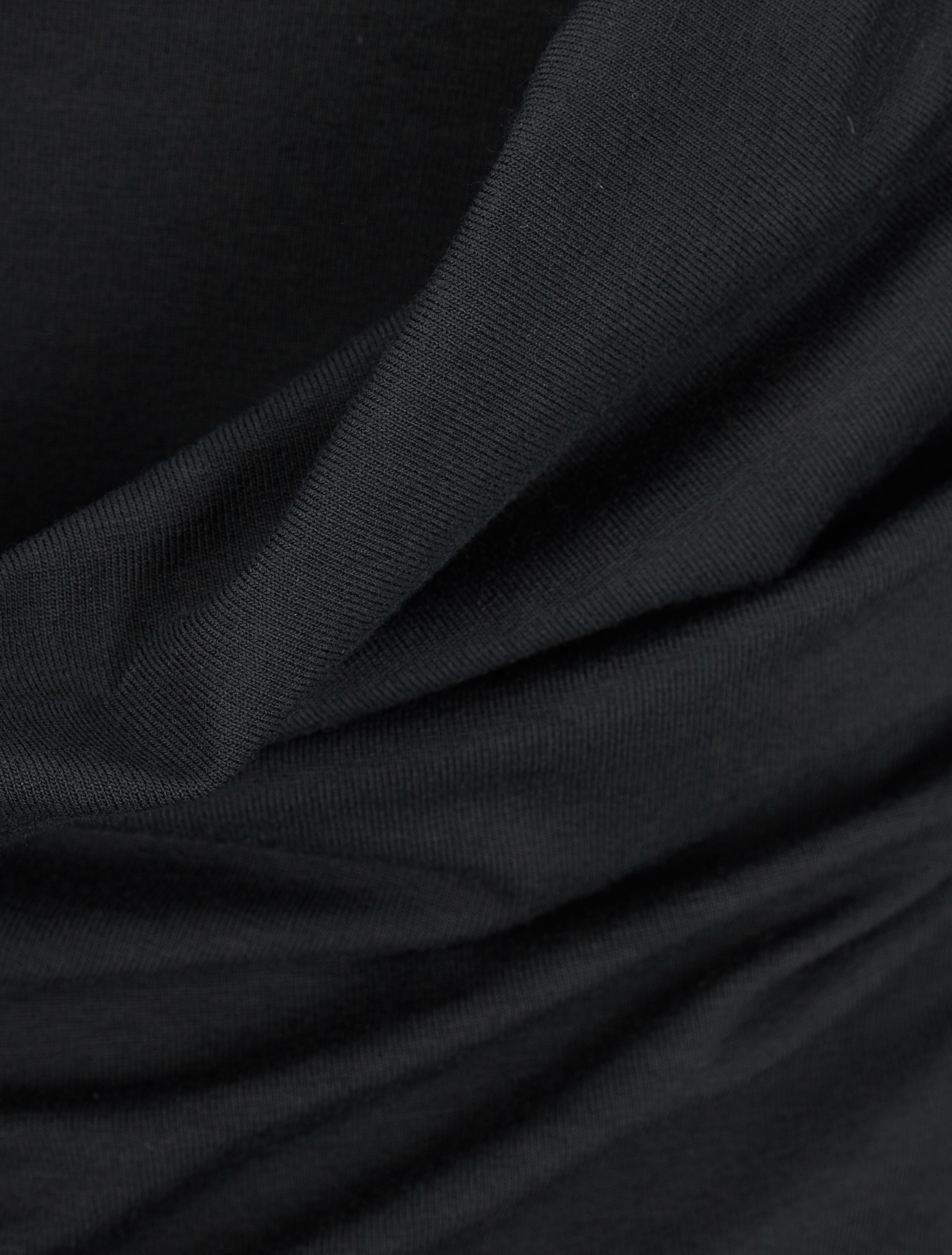 Robe à dos nu et col bénitier - Noir - 3