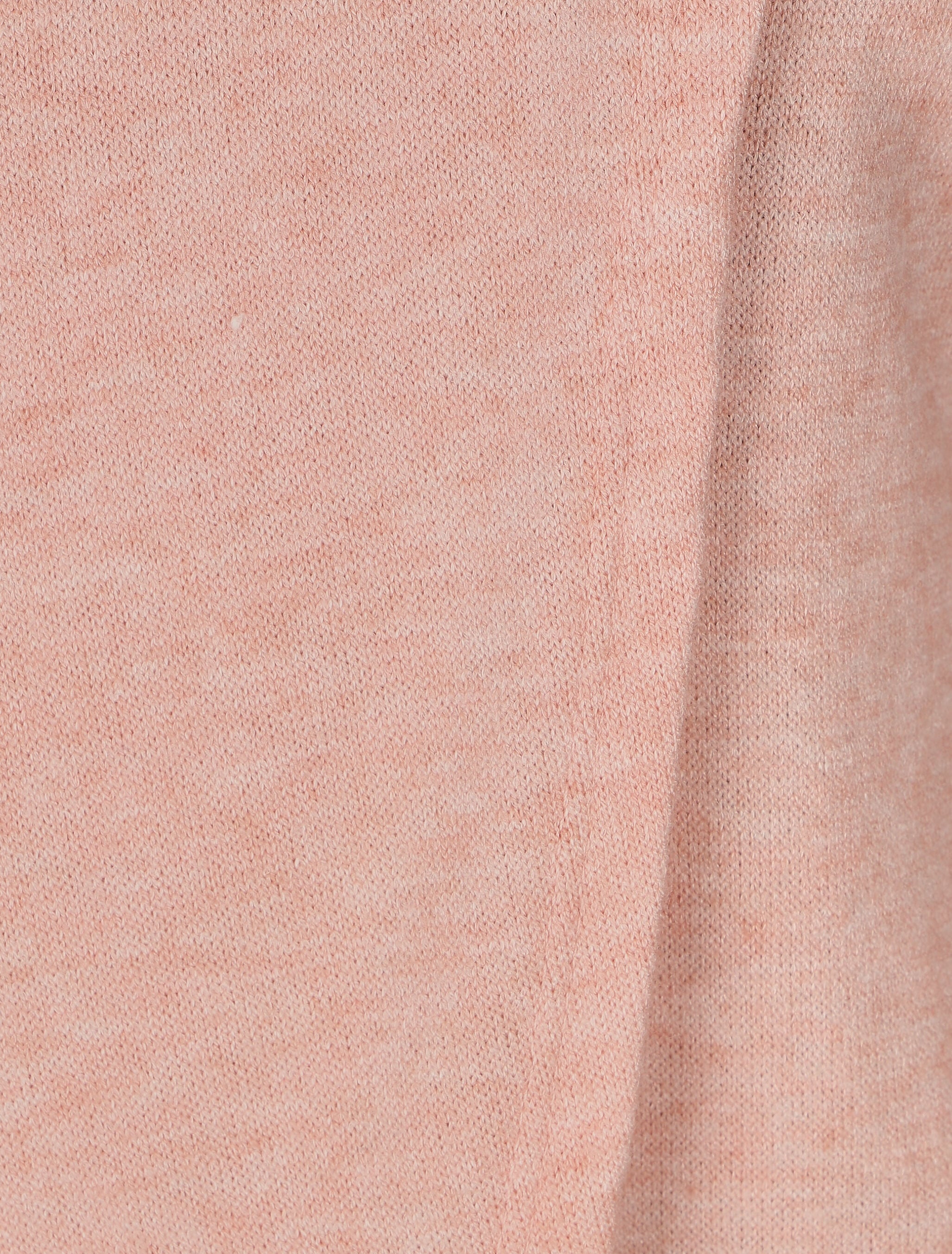 Pull col montant et crochet décoratif - Rose - 3