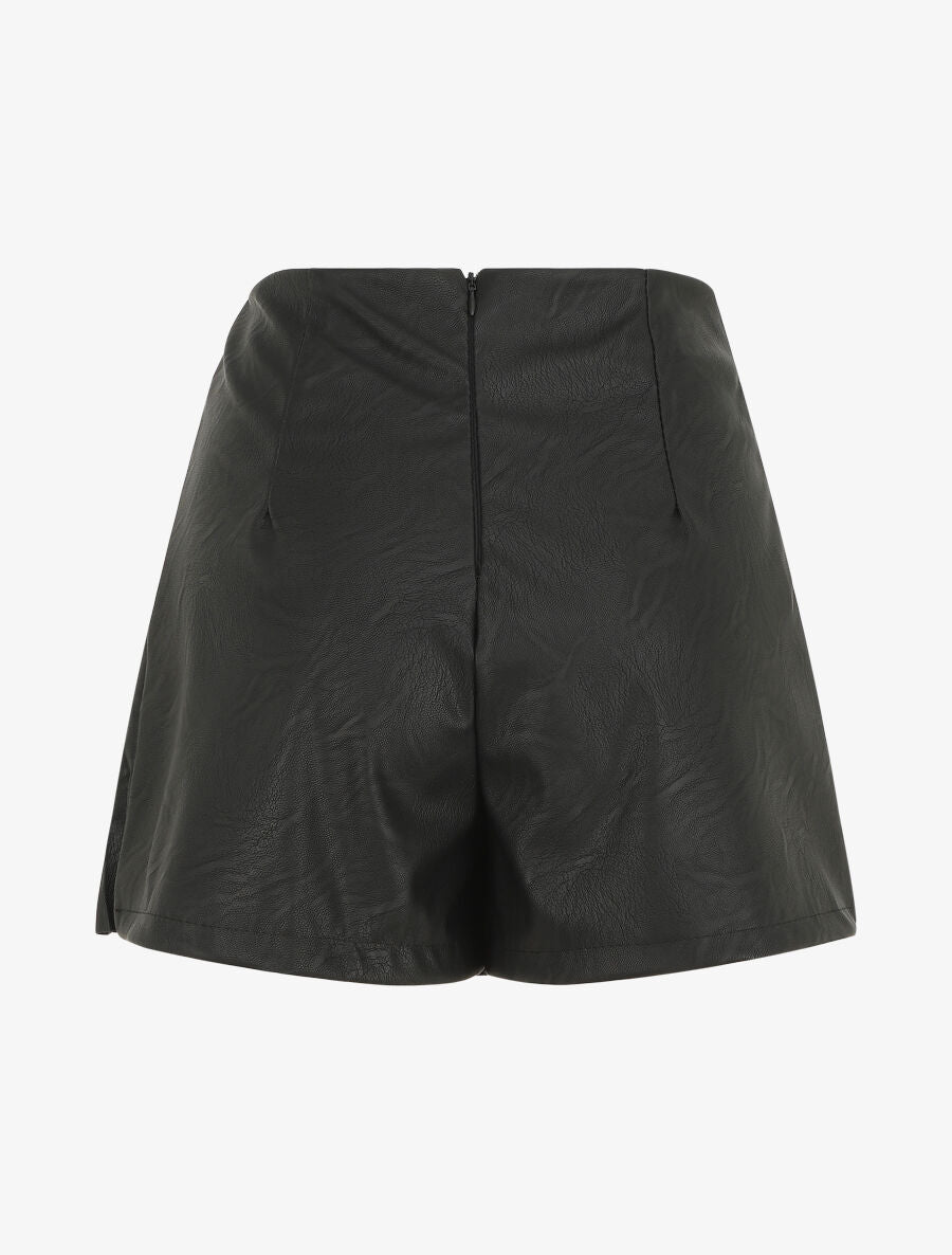 Short en simili trompe l&