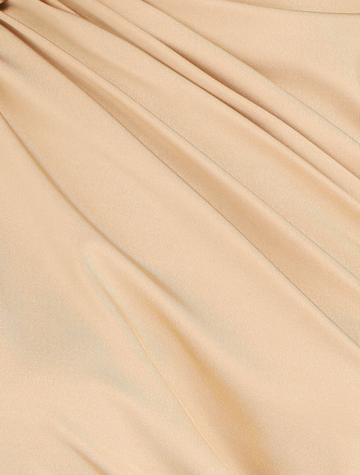 Body sans manches satiné et drapé - Beige - 3