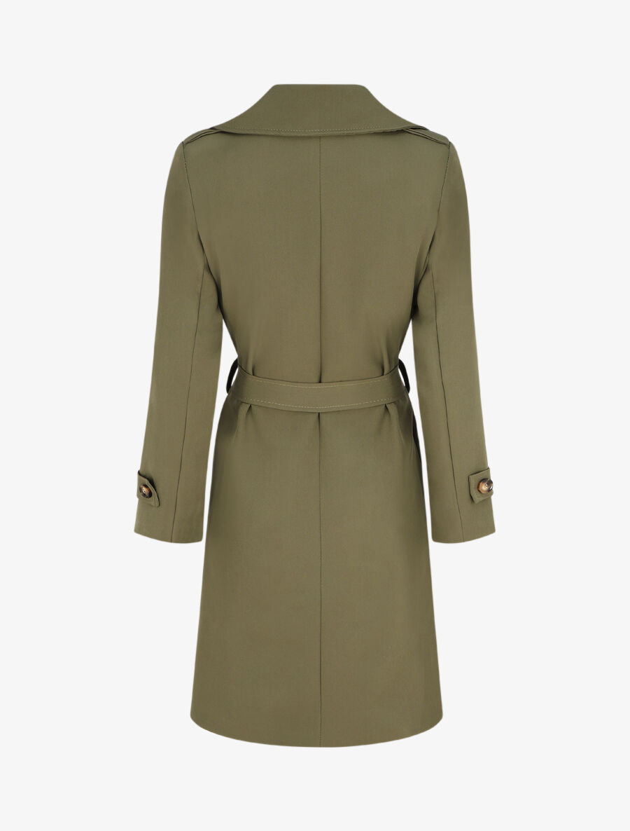 Trench uni coupe oversize - Kaki - 2