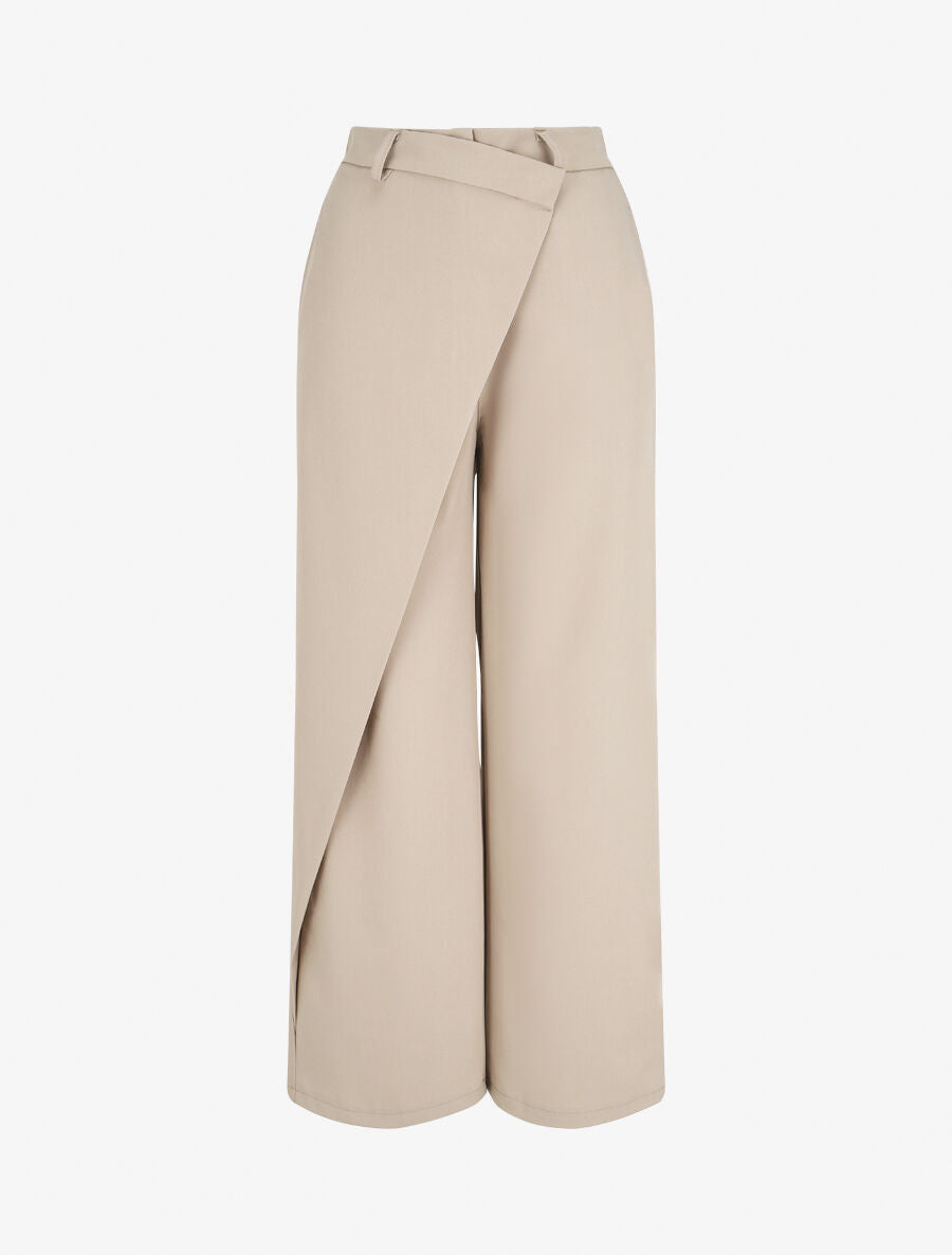 Pantalon ample trompe l&