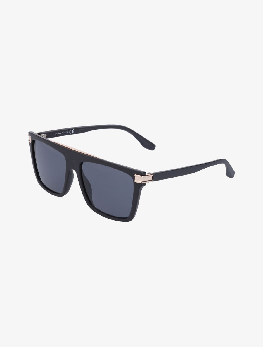 Lunettes de soleil carrés - Noir - 1