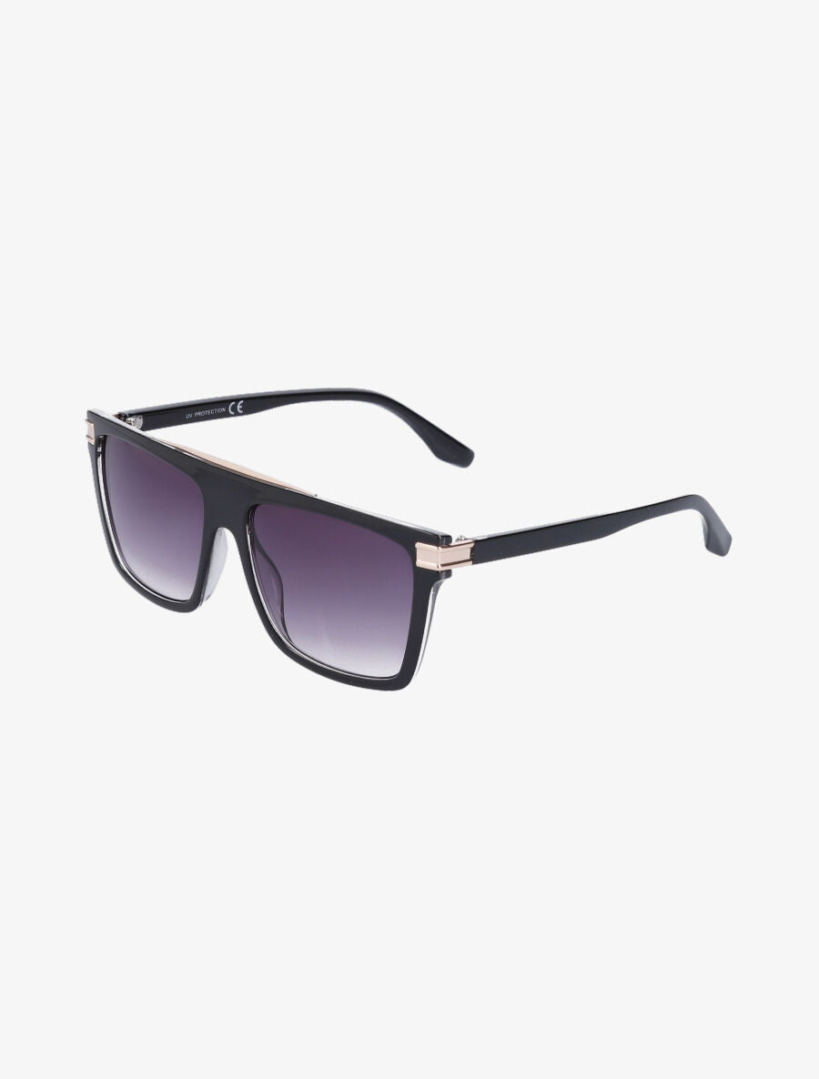Lunettes de soleil carrés - Violet - 1
