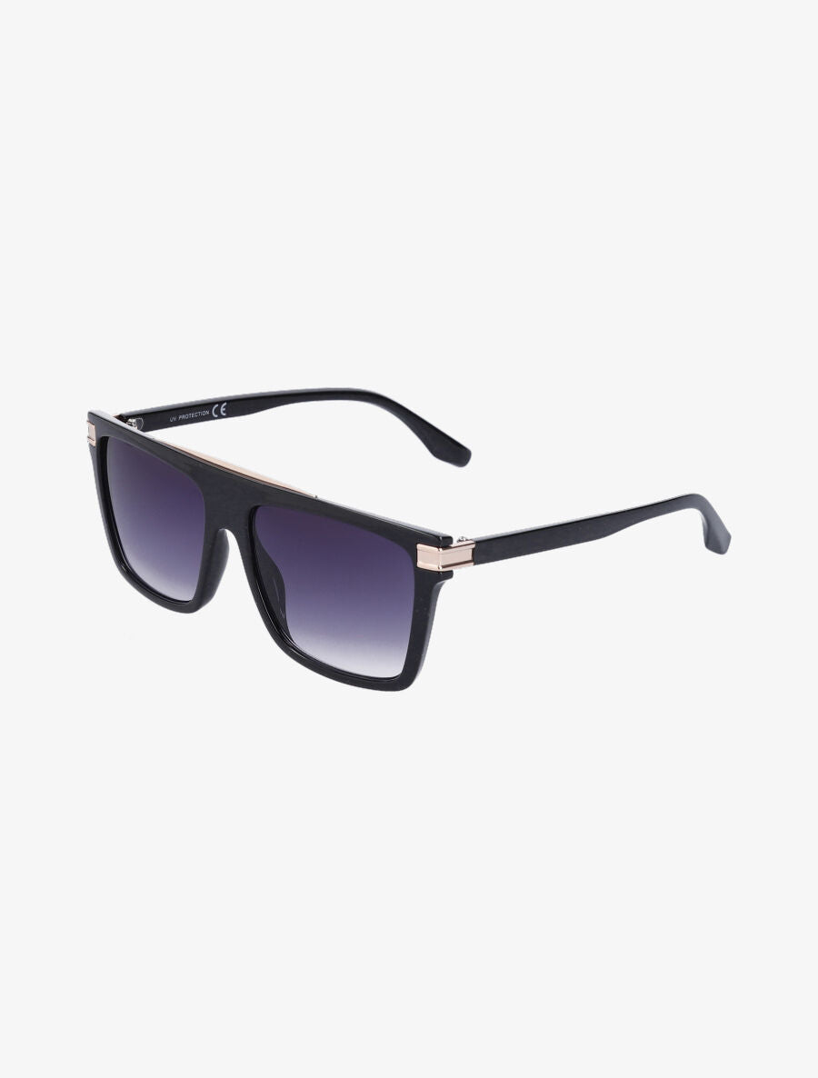 Lunettes de soleil carrés - Bleu - 2