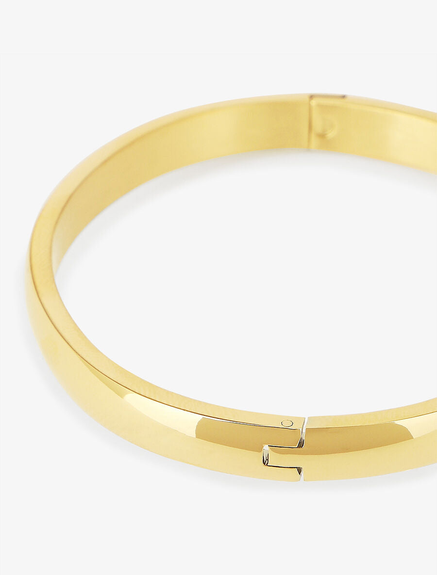 Jonc ruban classique - Or - 3