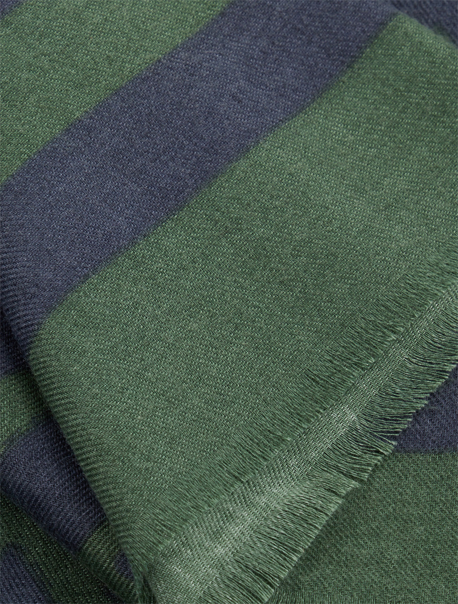 Foulard à motif graphique - Vert - 3