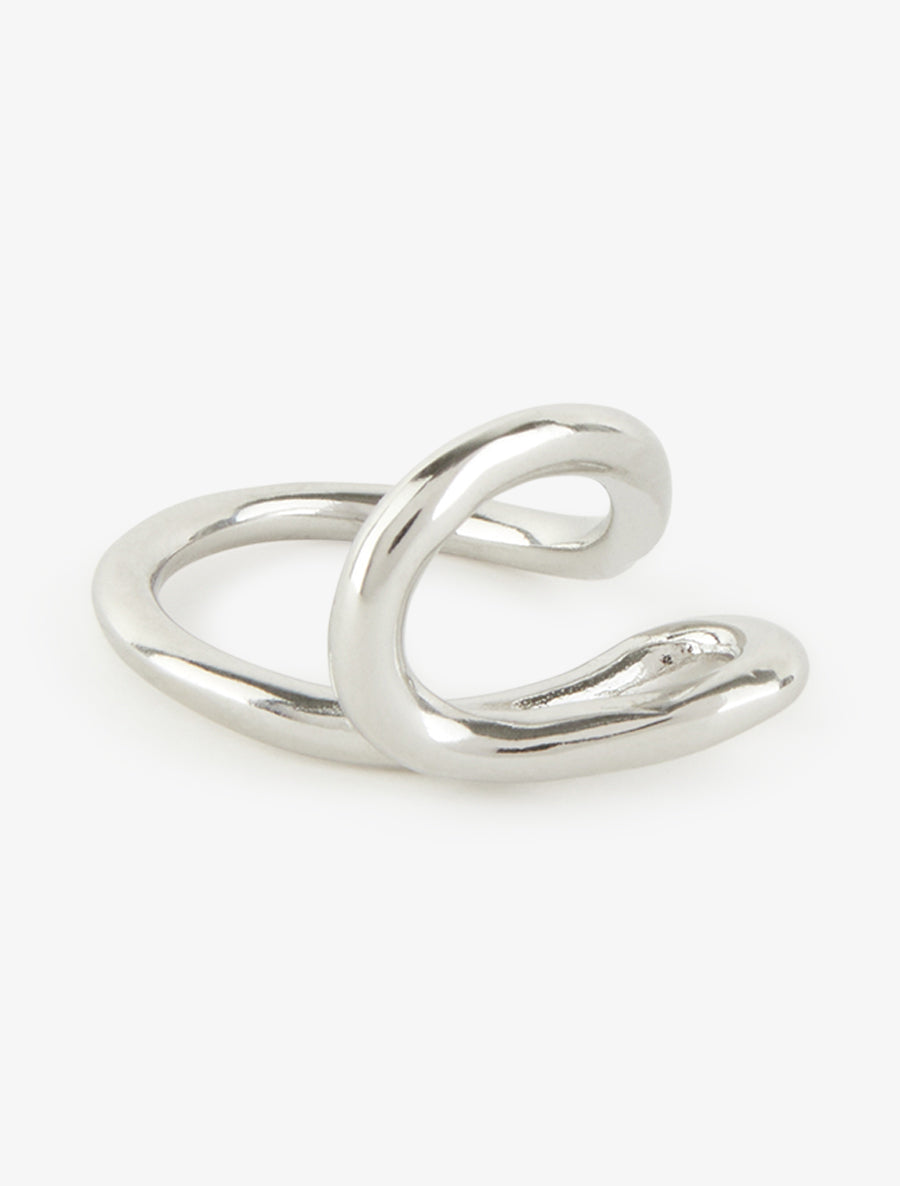 Bague effet torsadé - Argent - 2