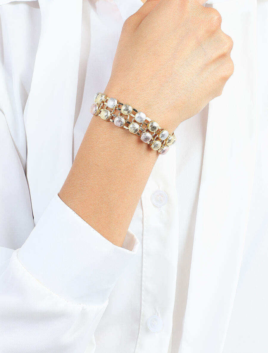 Bracelet large 3 ors - Or - 4