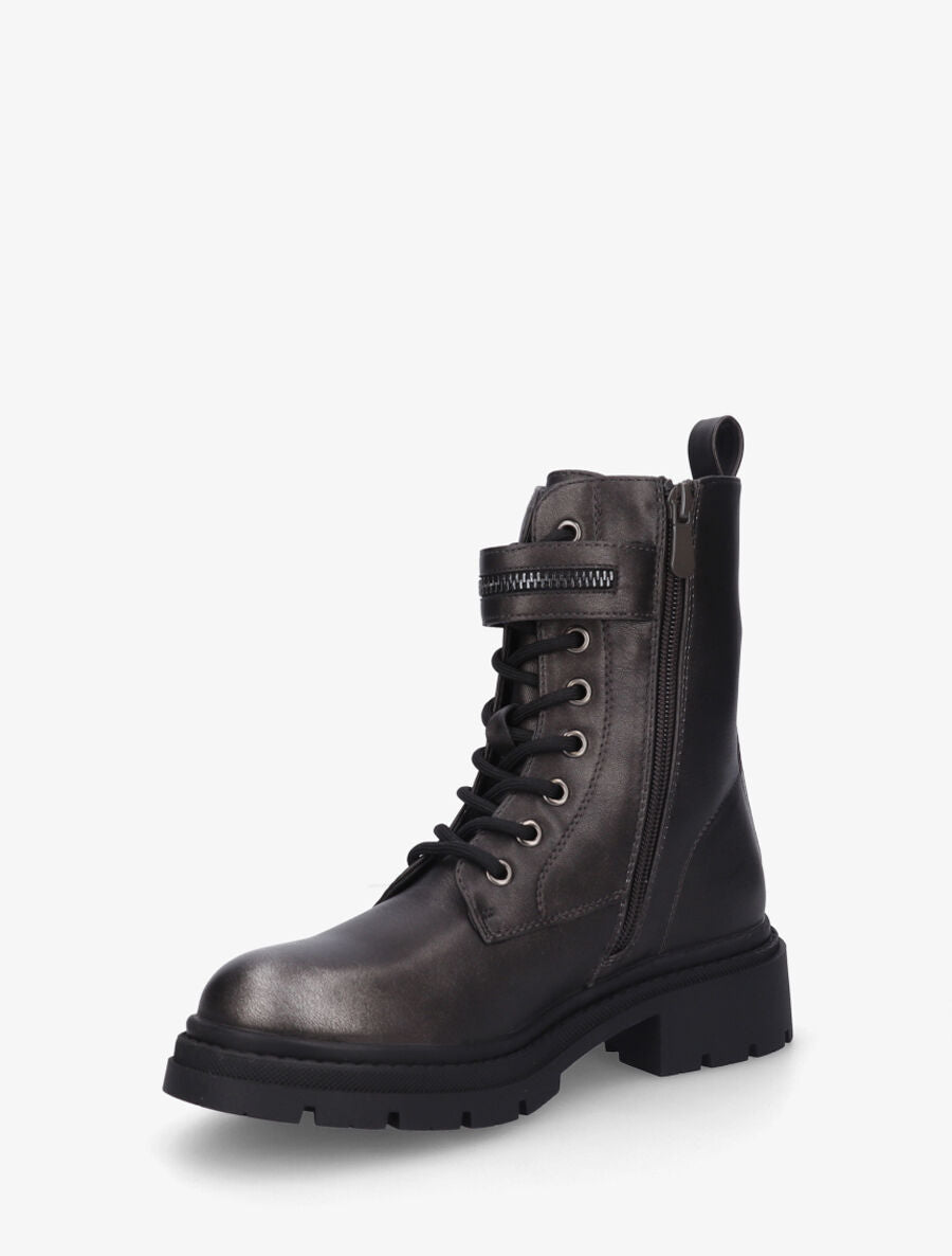 Bottines montantes à lacets - Gun - 3